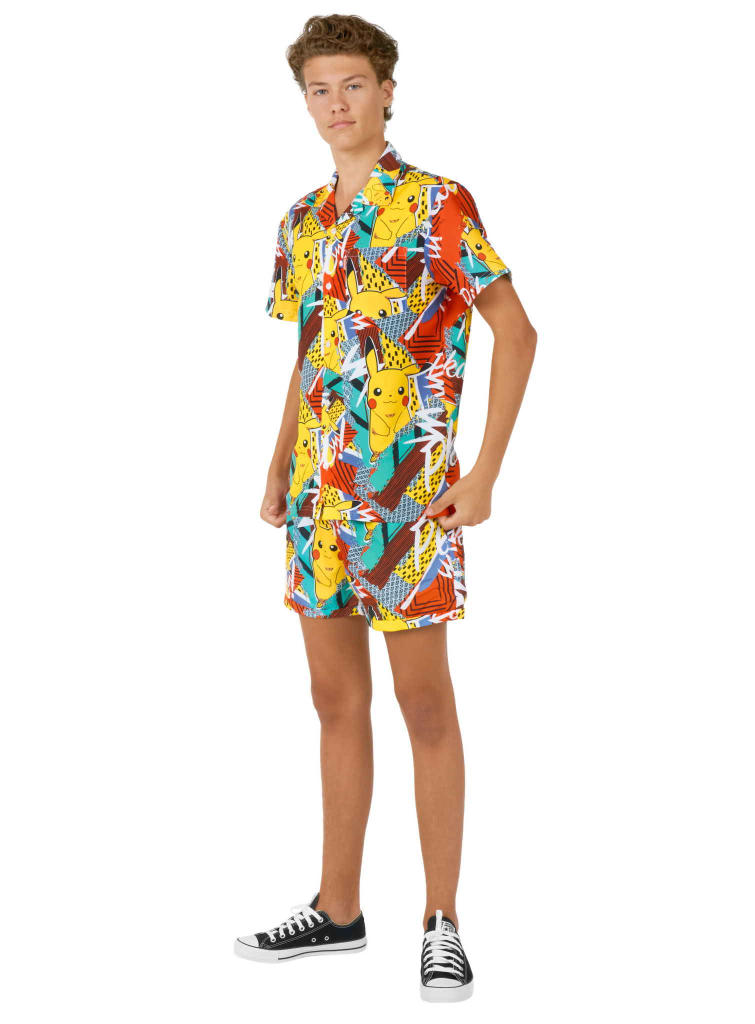 OppoSuits Teen Pika Pikachu Sommer Kombi