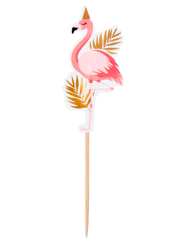 Flamingo Cocktailspieße 12 Stück