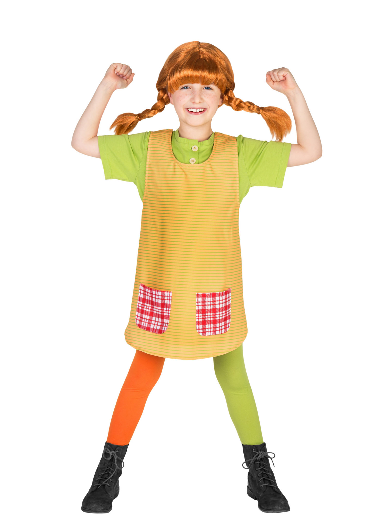 Pippi Langstrumpf Kostüm für Kinder
