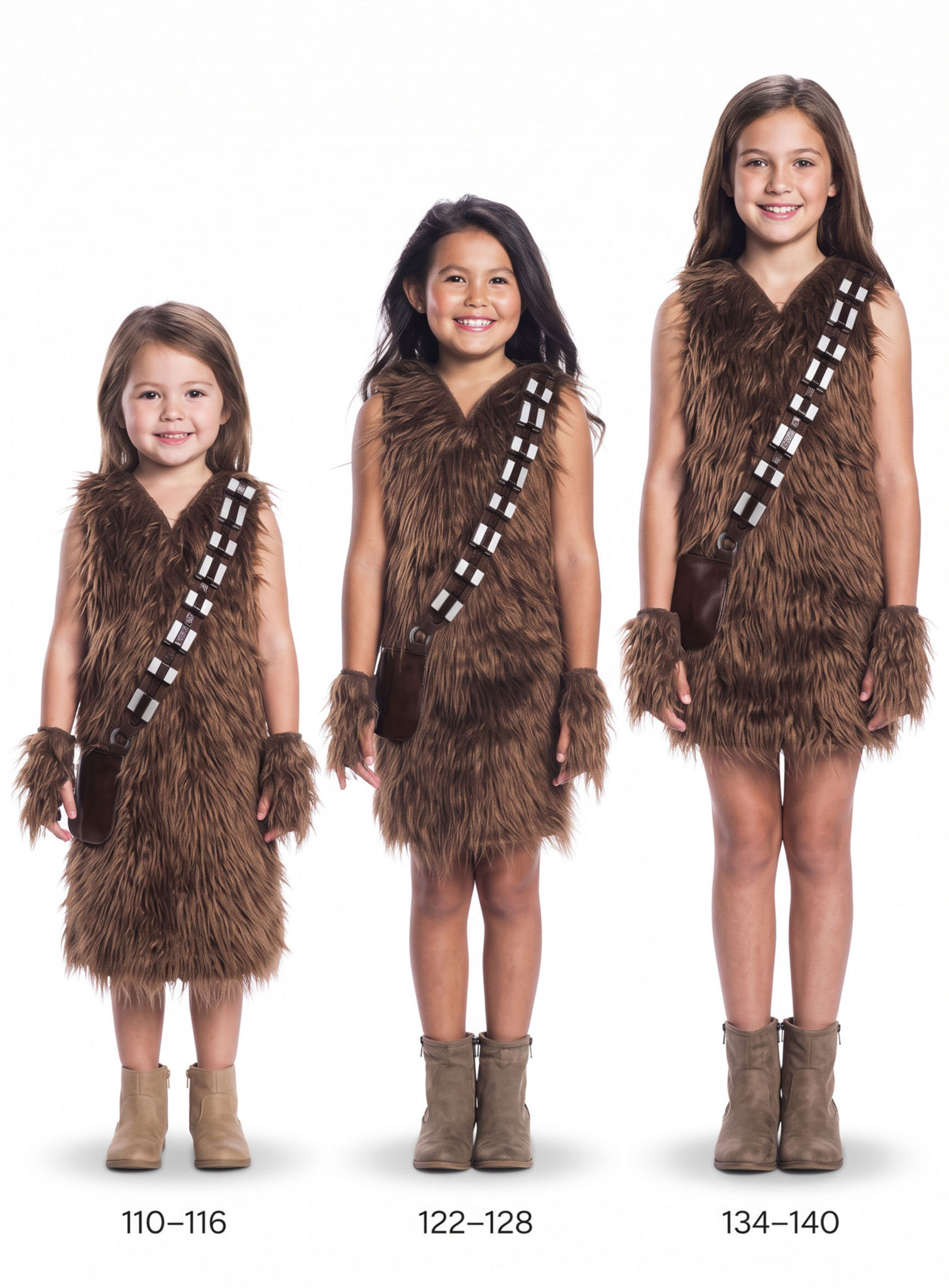 Star Wars Chewbacca Kostümkleid für Kinder