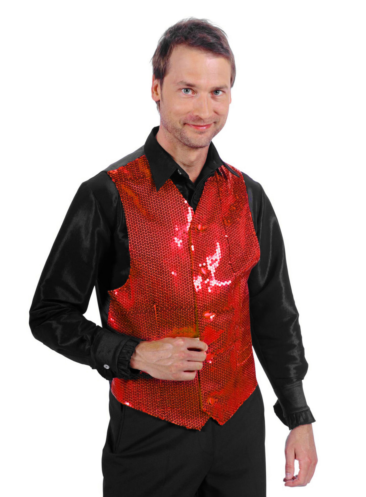 Disco Weste rot