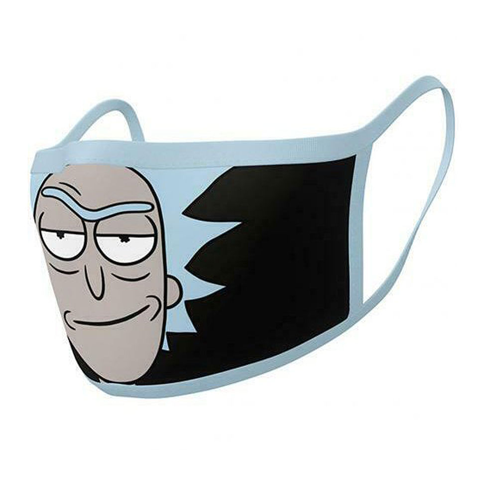 Rick And Morty - Rick Stoffen Maskers Dubbelpack