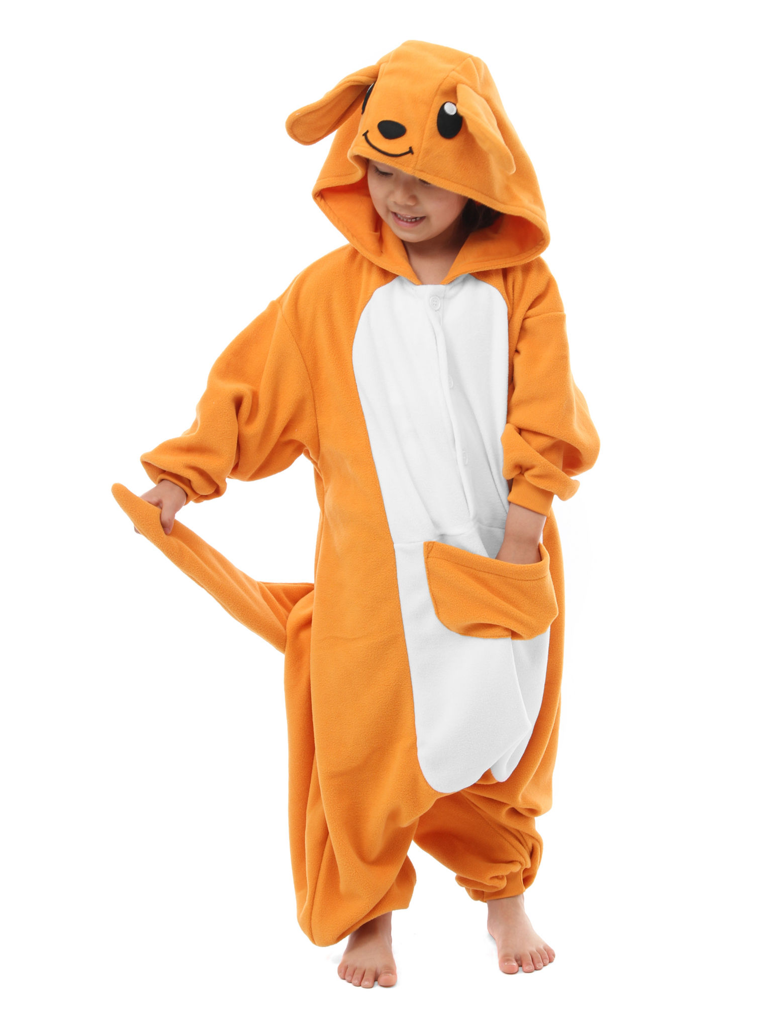 Känguru Kigurumi Kinderkostüm