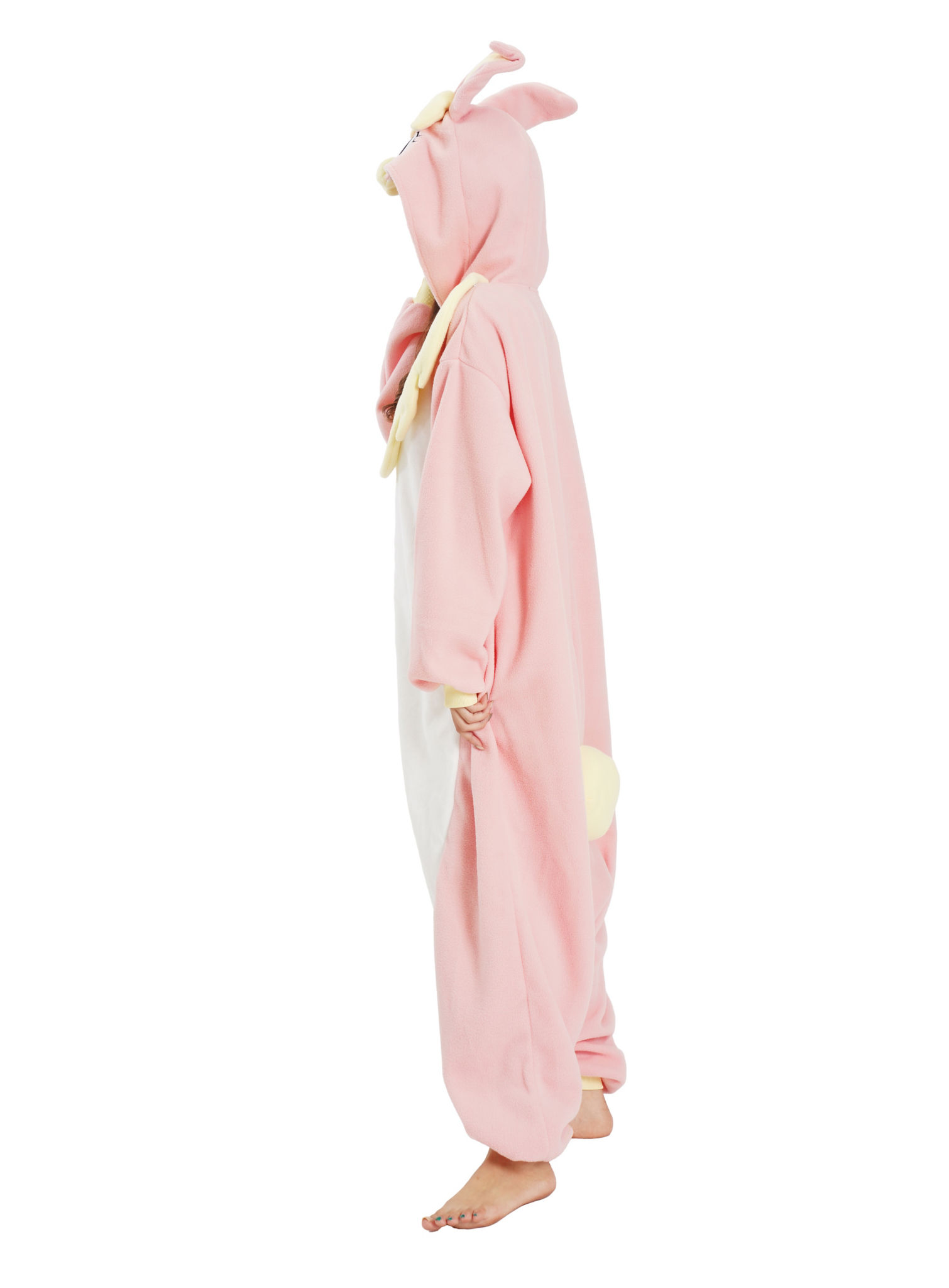 Roze Konijn Kigurumi Kostuum