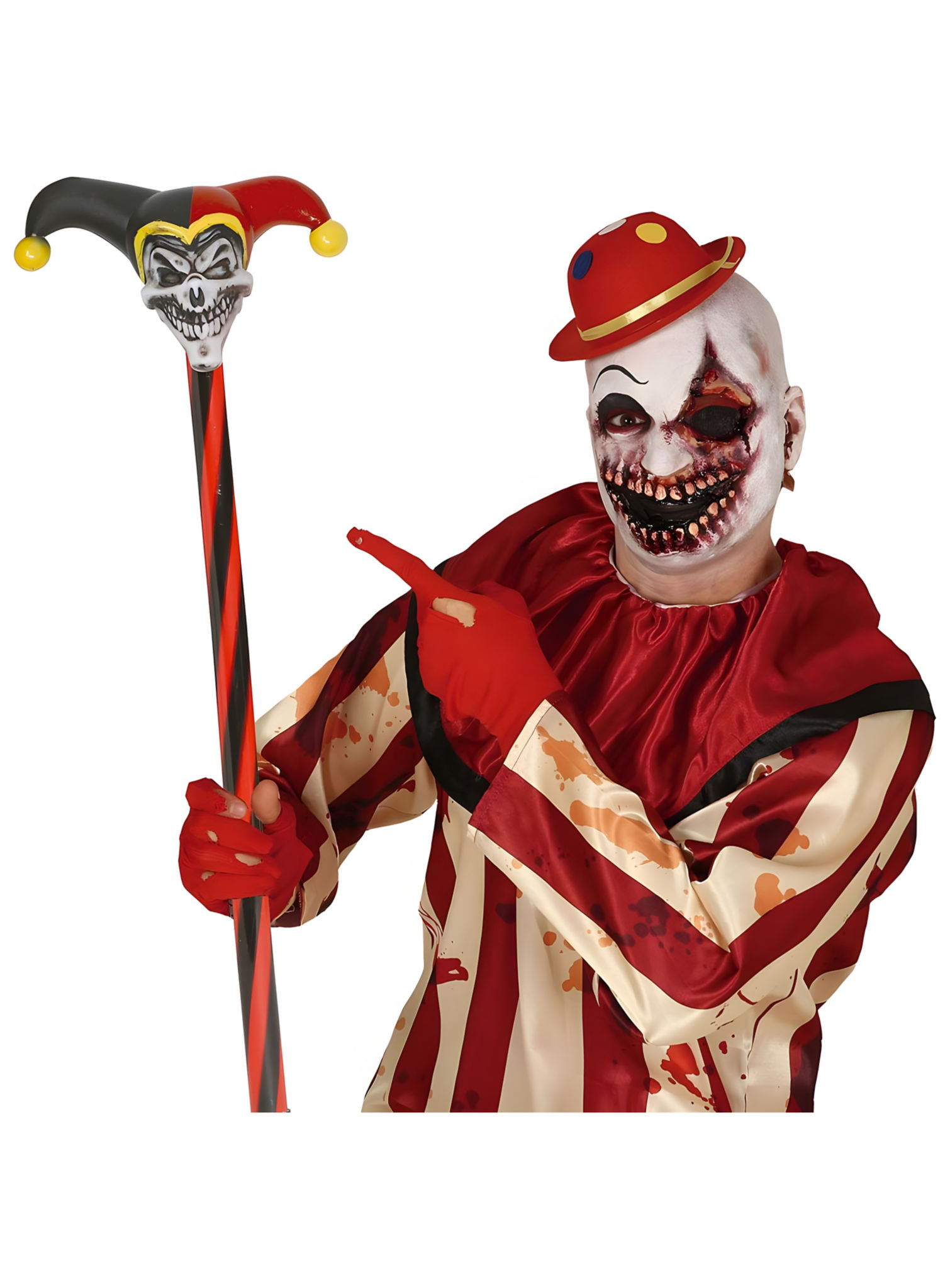 Horror Harlekin Stab – 74 cm