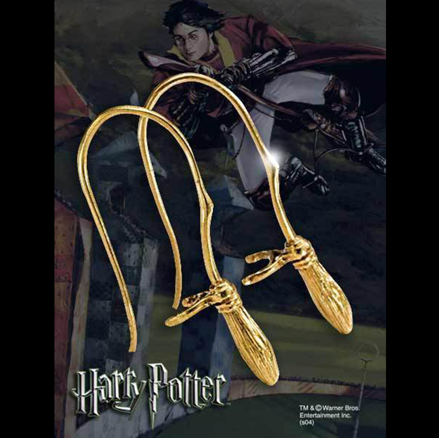 Harry Potter - Nimbus Ohrringe 14 Karat Gold