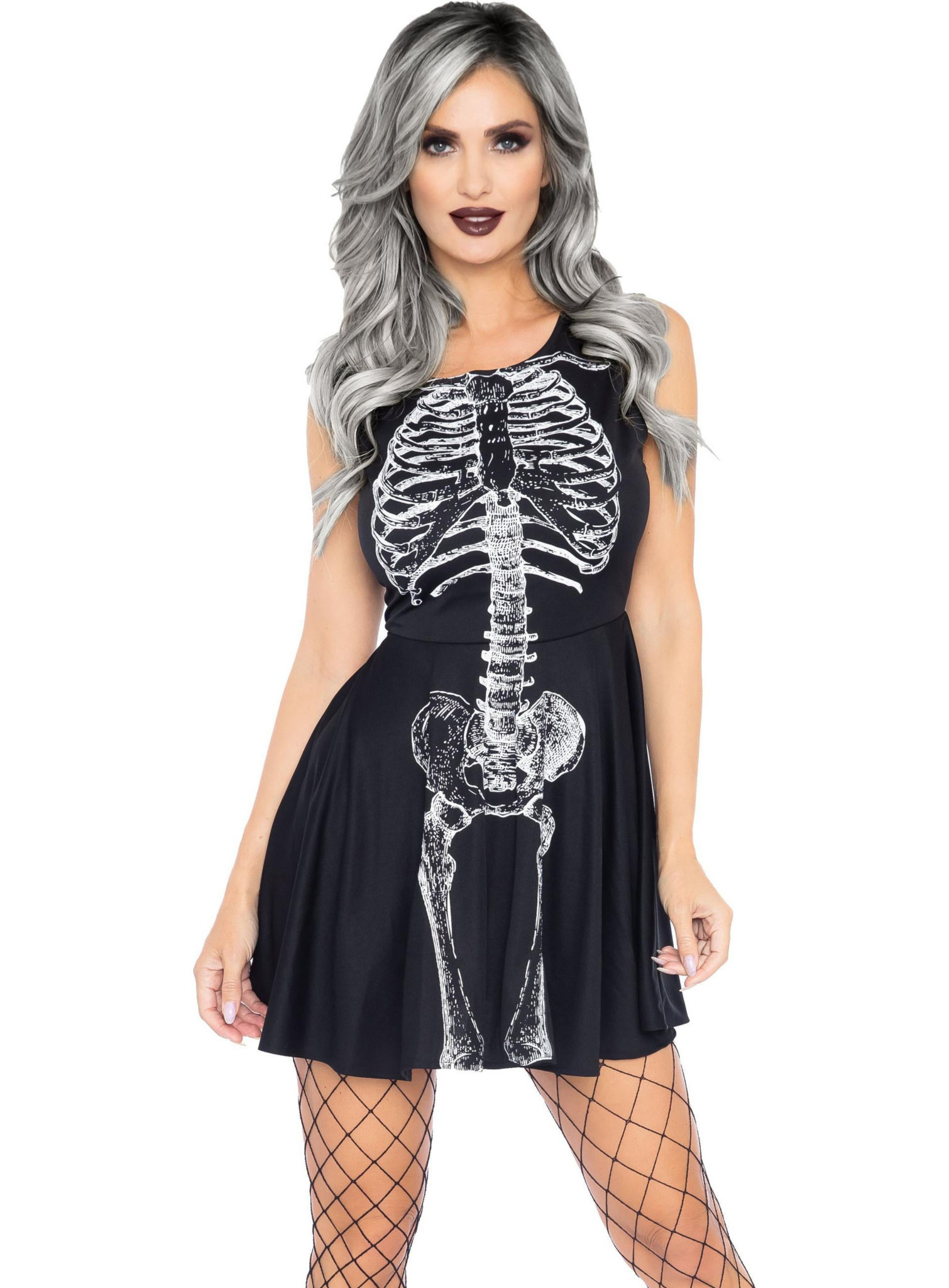 Kurzes Knochenkleid