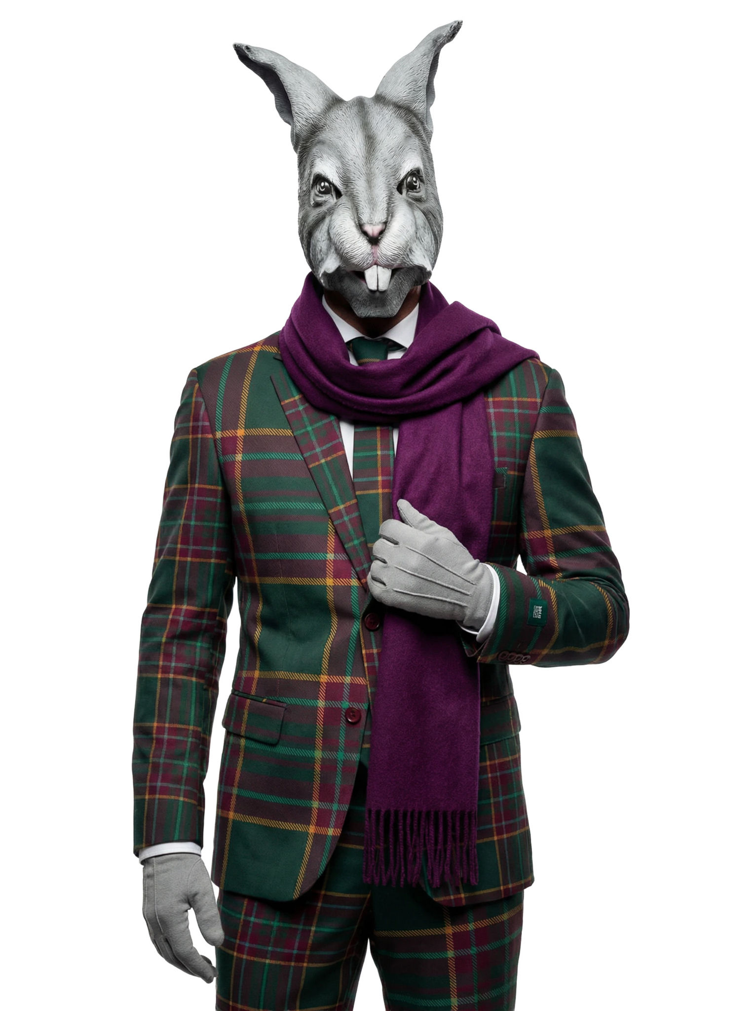 Mümmelmann Maske aus Latex