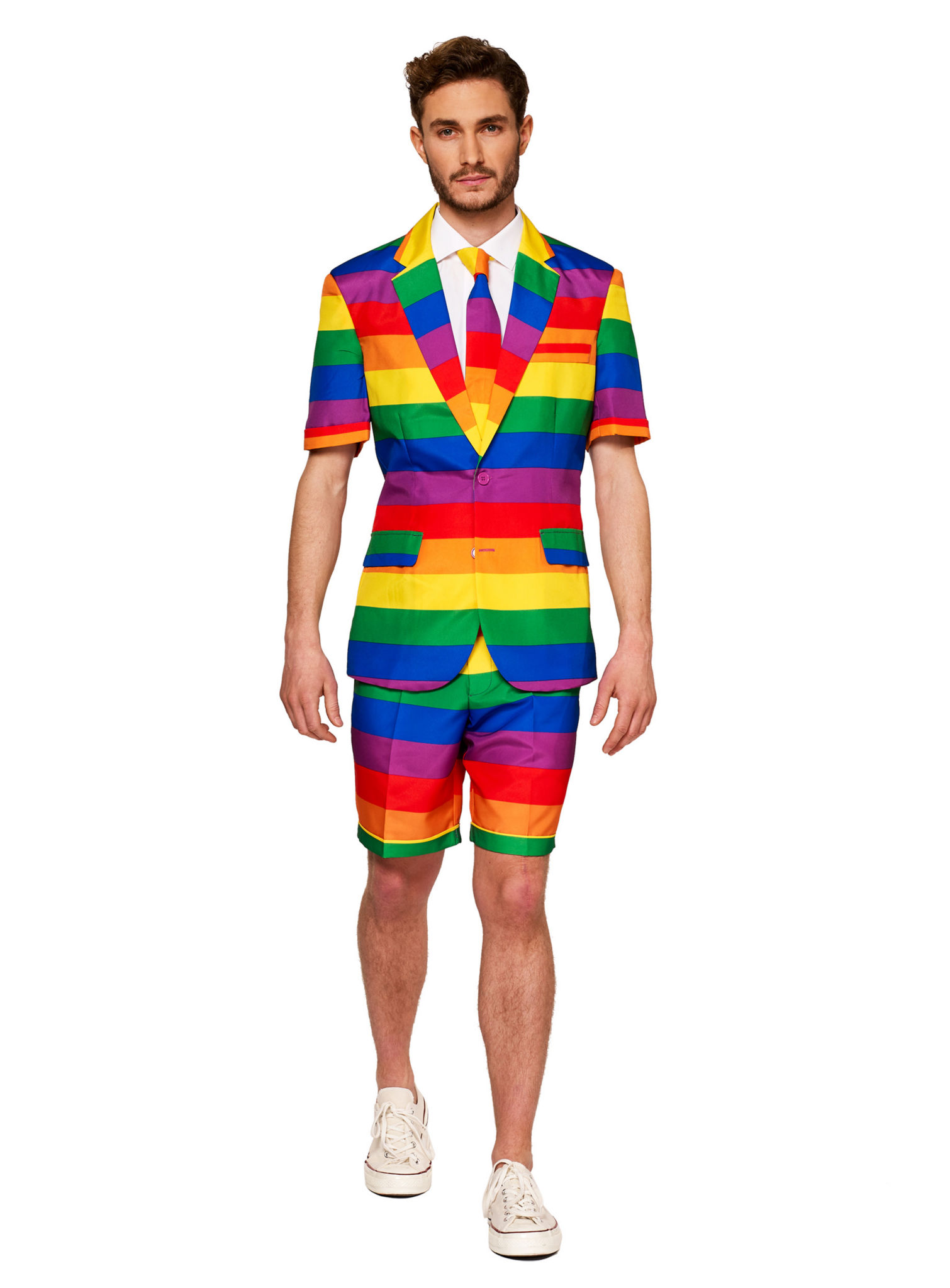 Sommer SuitMeister Rainbow Party Anzug