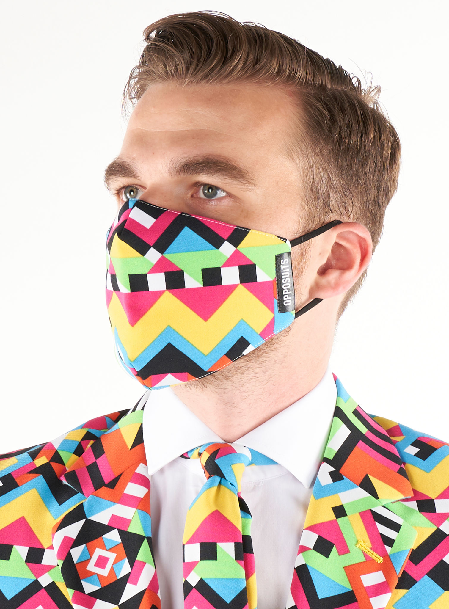 OppoSuits Abstractive Mundschutz Maske