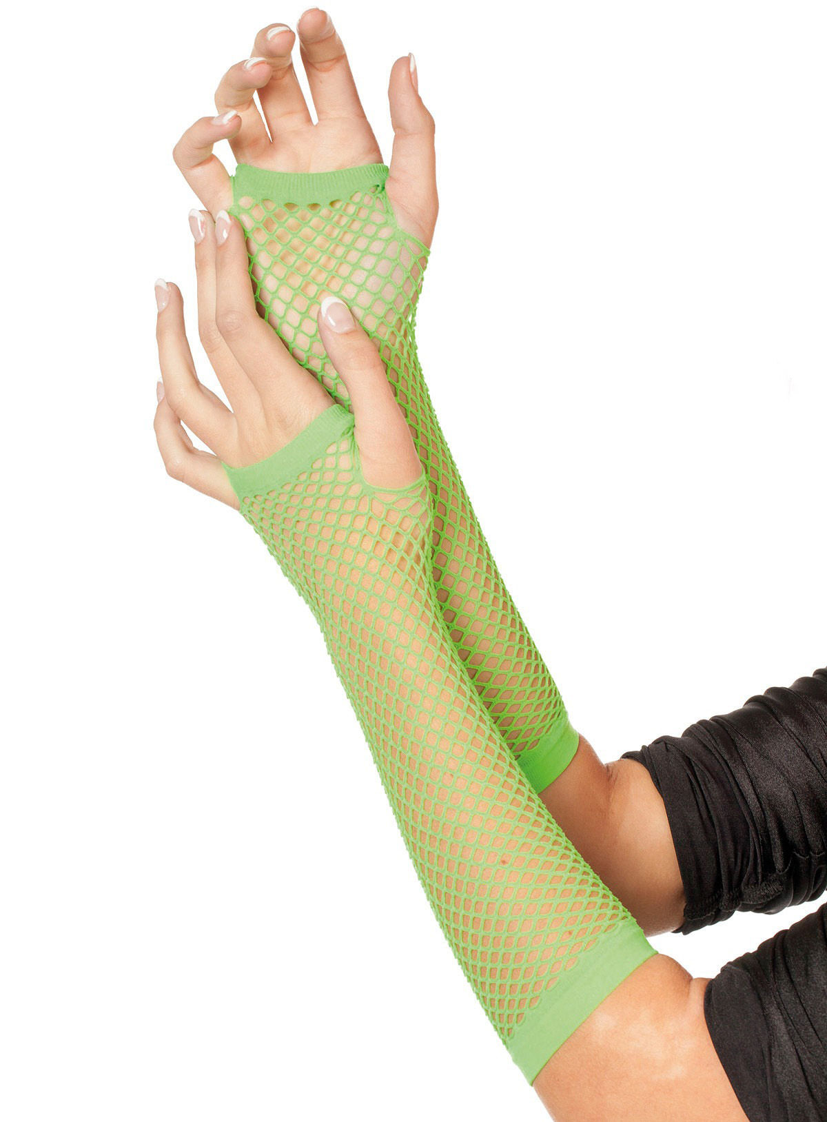 Fingerlose Netzhandschuhe in diversen Farben