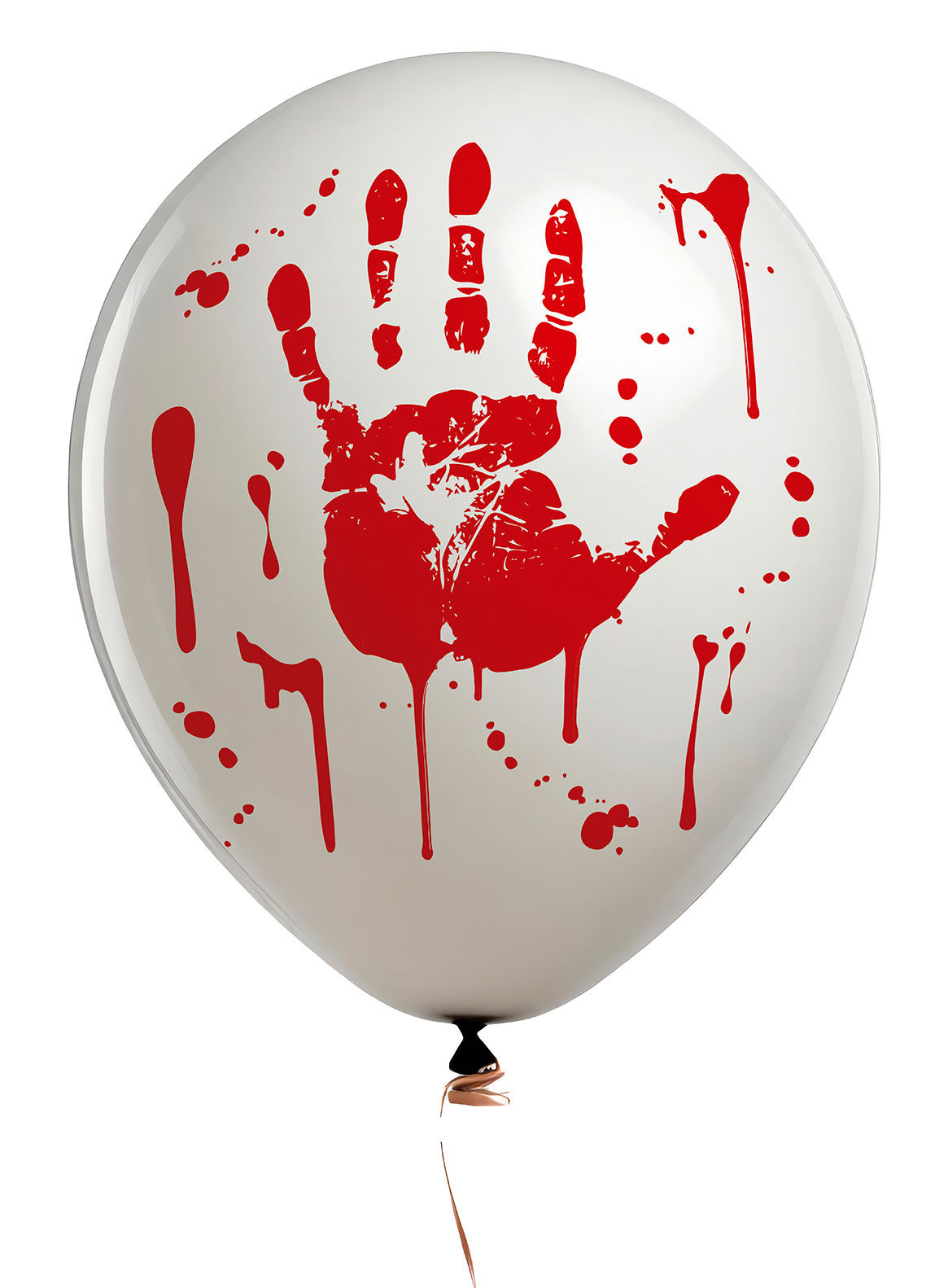 Blutige Hand Luftballons, 10 Stück