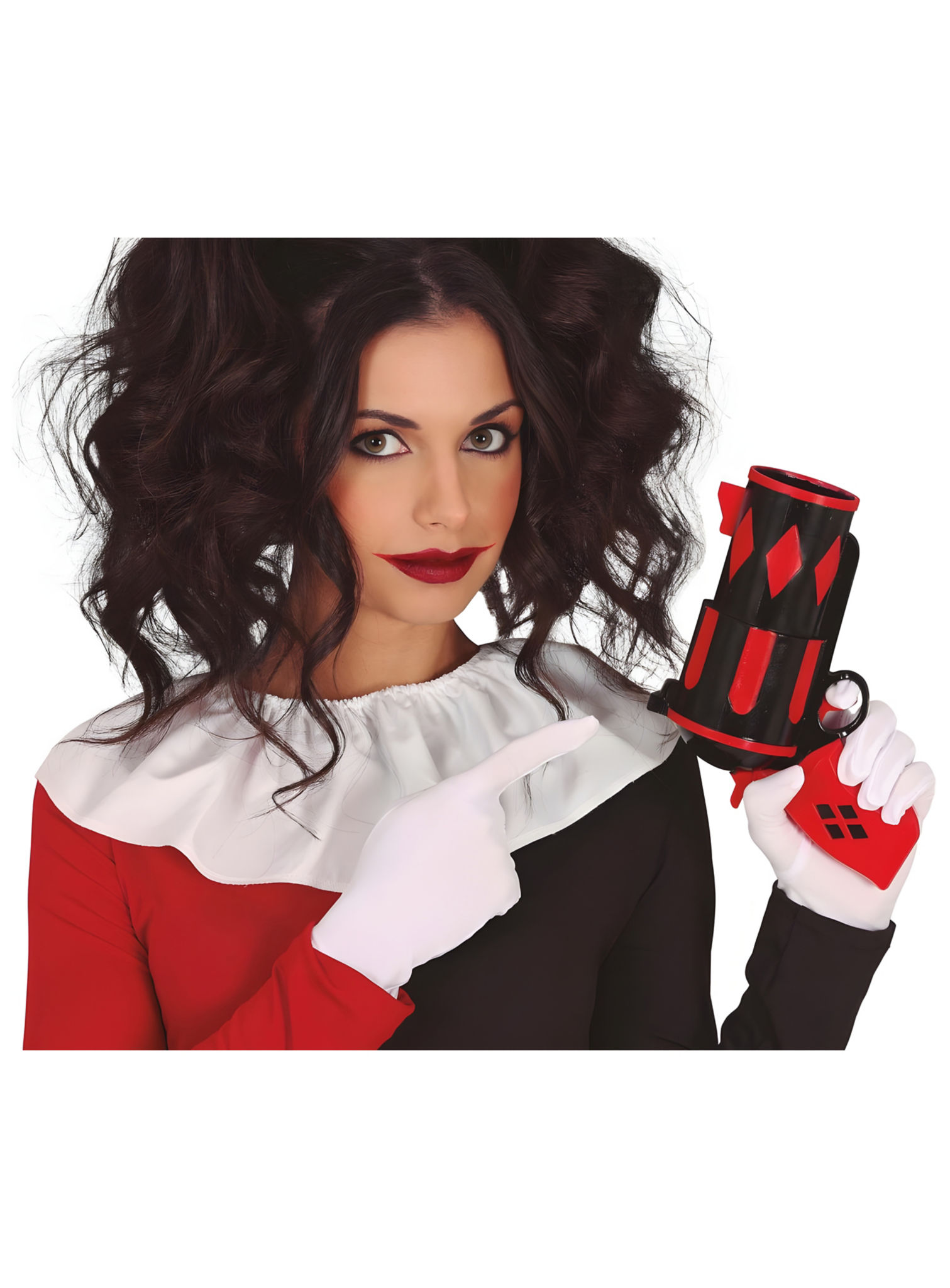 Crazy Harlekin-pistool rood – 20 cm