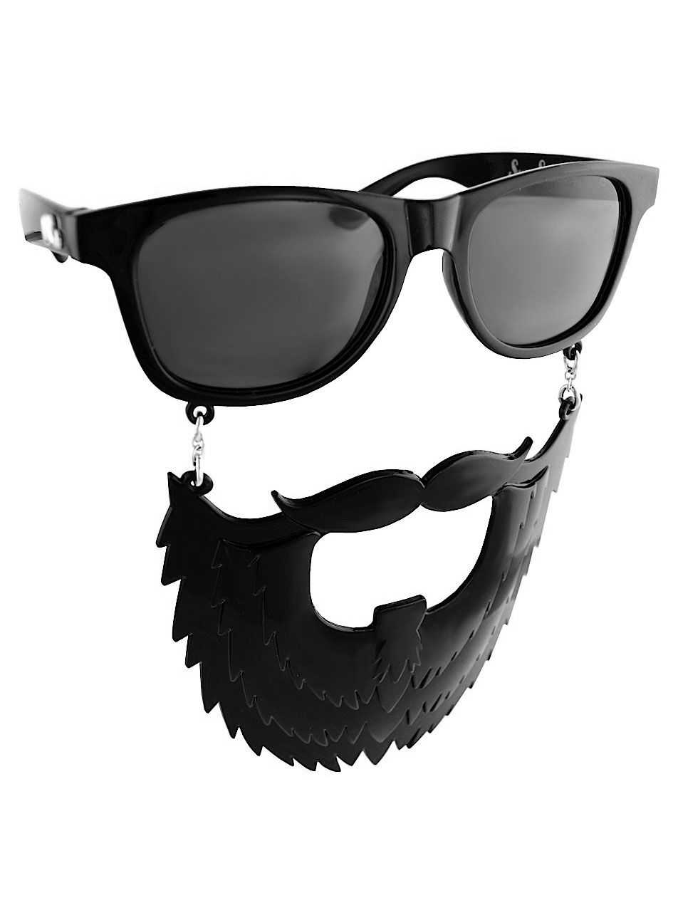 Sun Staches Vollbart Partybrille