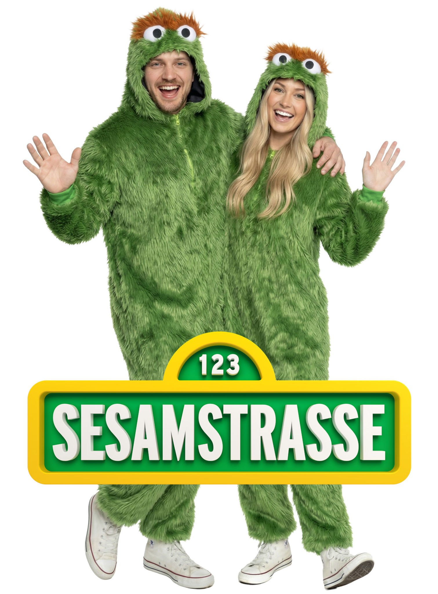 Die Sesamstraße – Oskar Kostüm