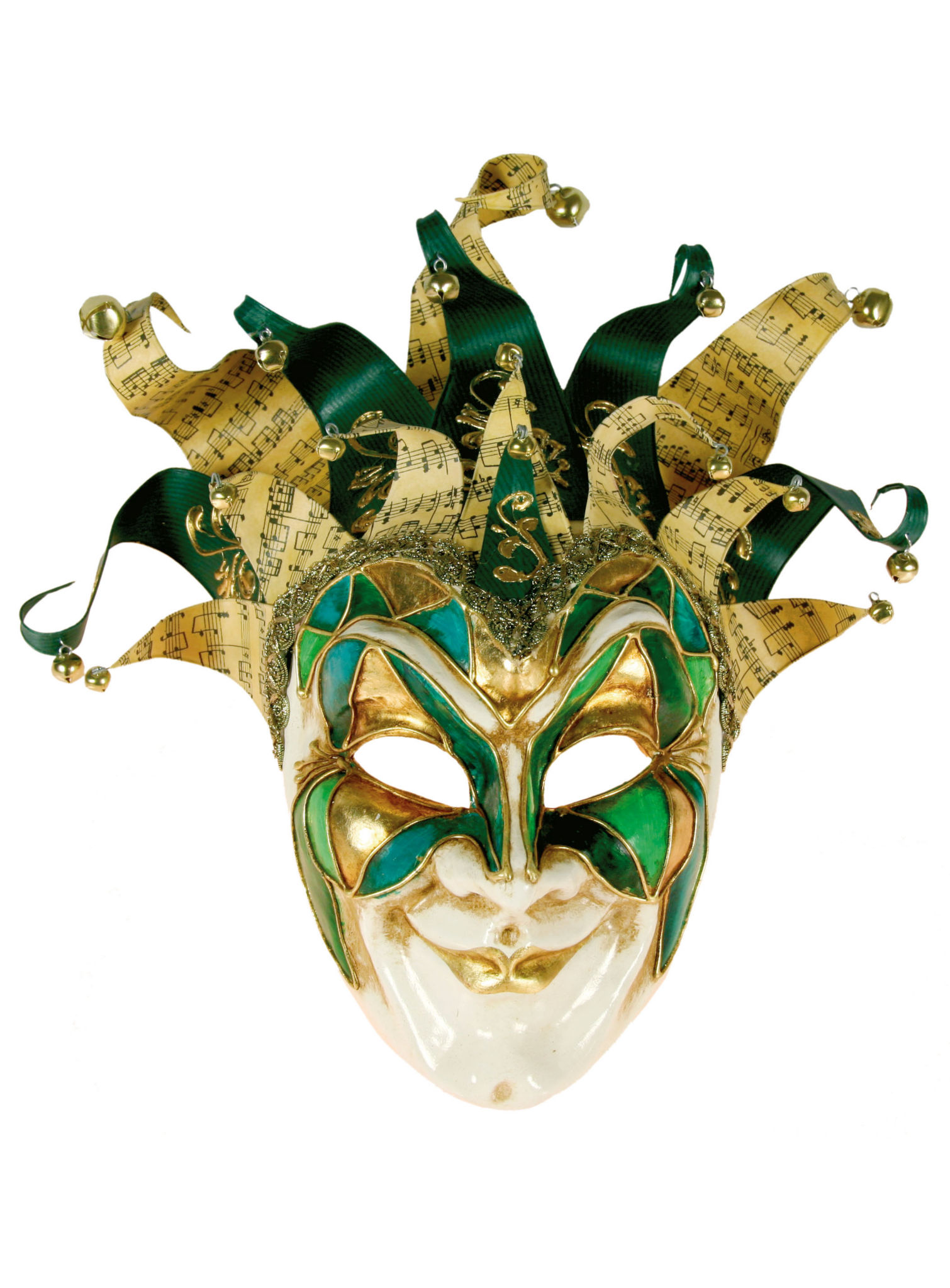 Jolly Grande verde - Venezianische Maske