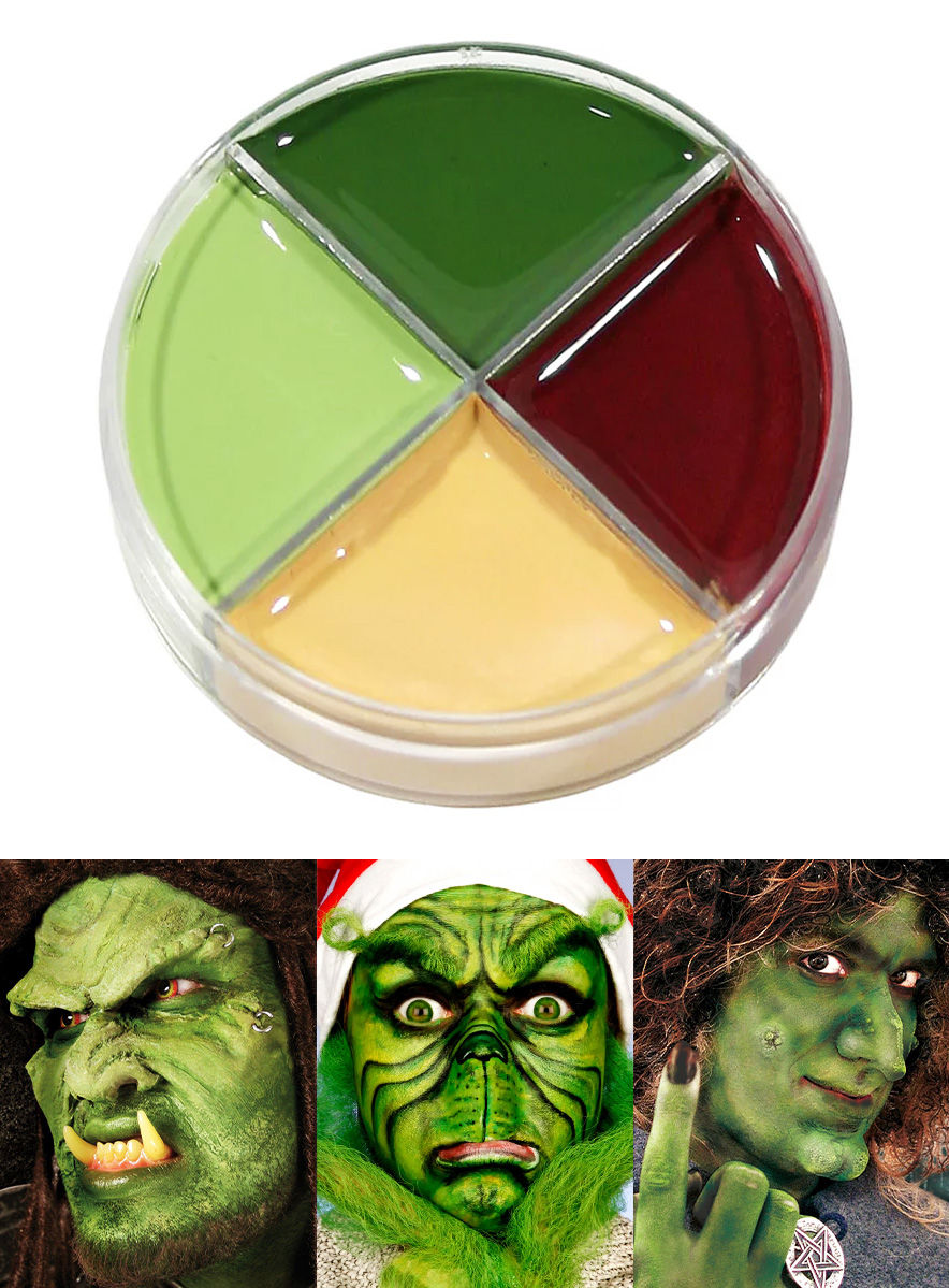 Creme Schminke Monster Make-up 4-Farben 15 ml