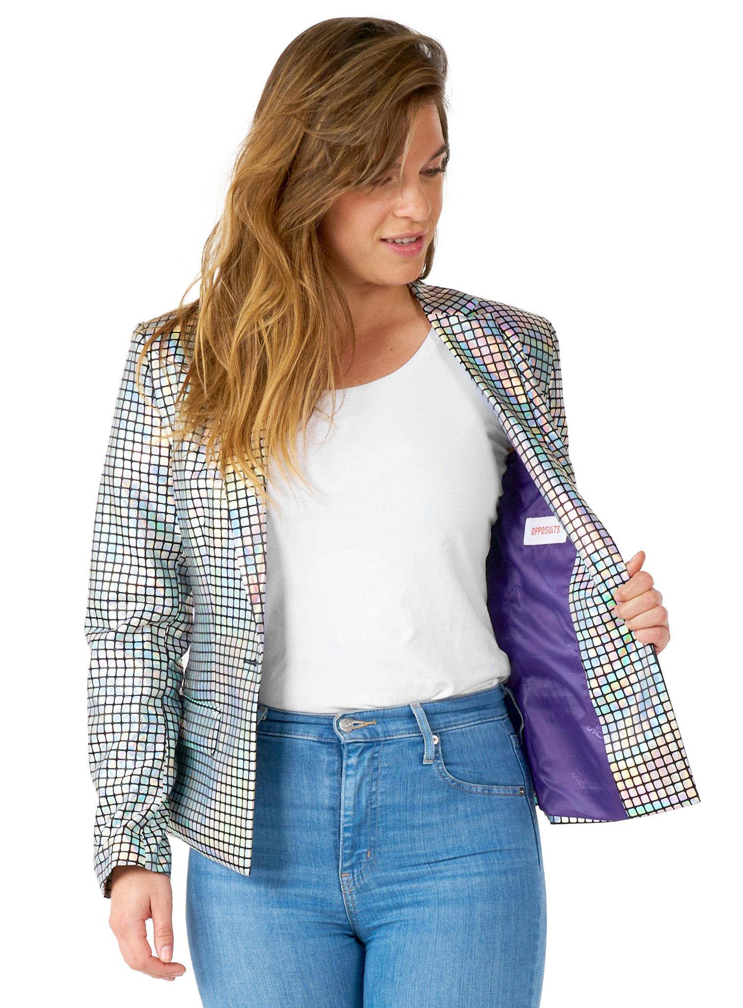 OppoSuits Discoballer Blazer für Damen