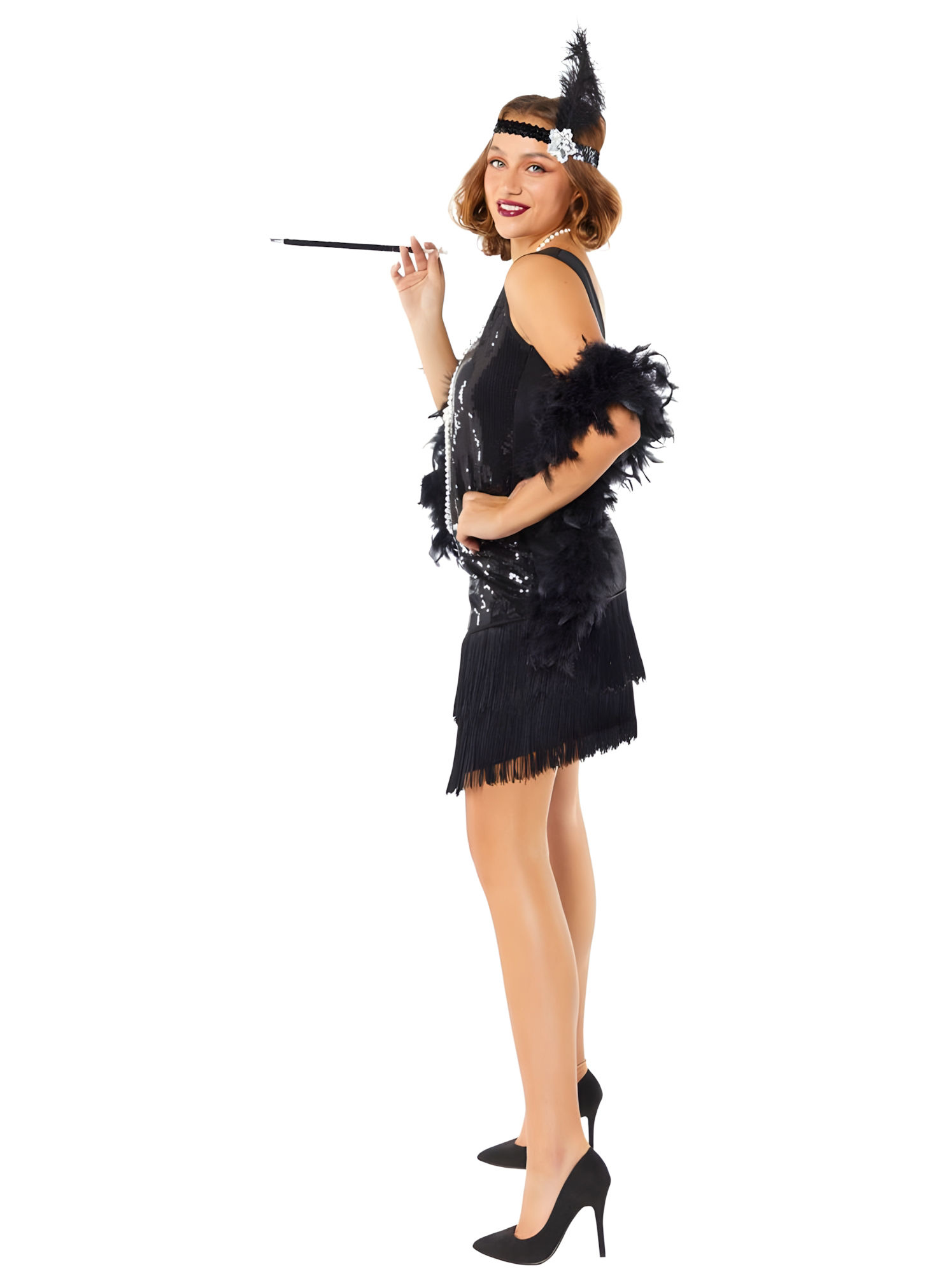 20er Jahre Flapper Kostüm Deluxe