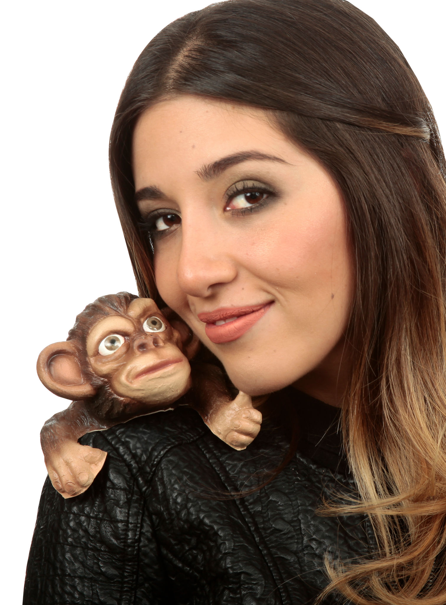 Schulterschreck Affe Figur