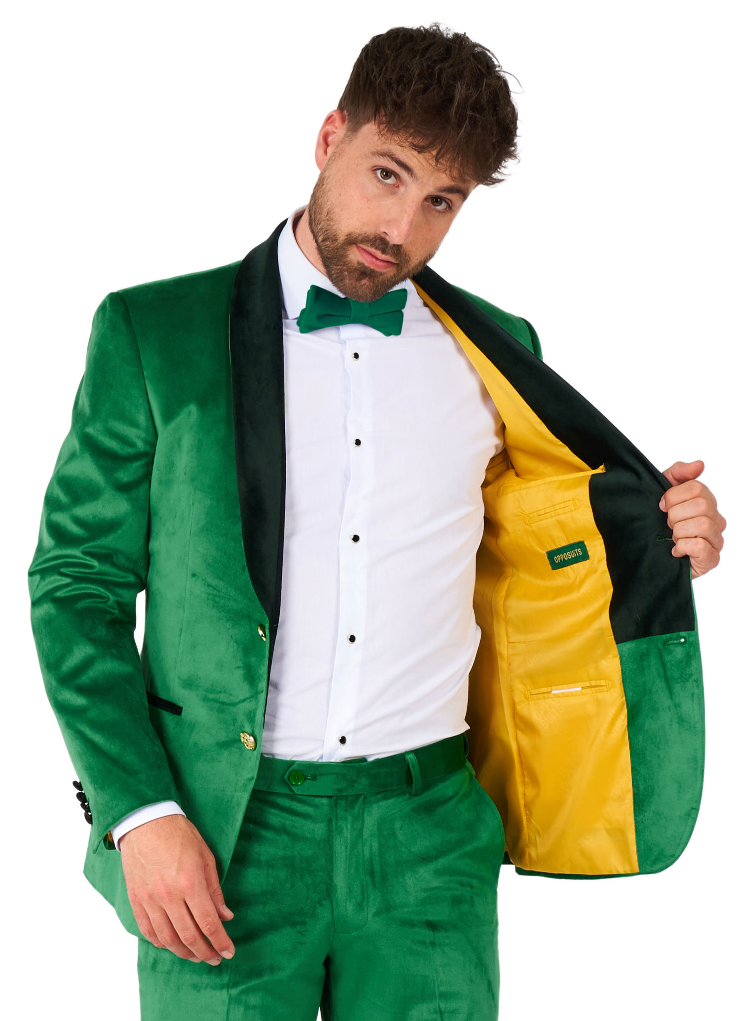 OppoSuits Tuxedo Velvet Verdant Smoking