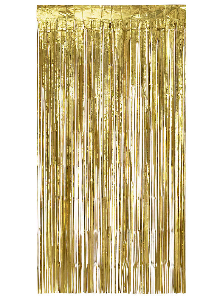Deurgordijn goud-metallic