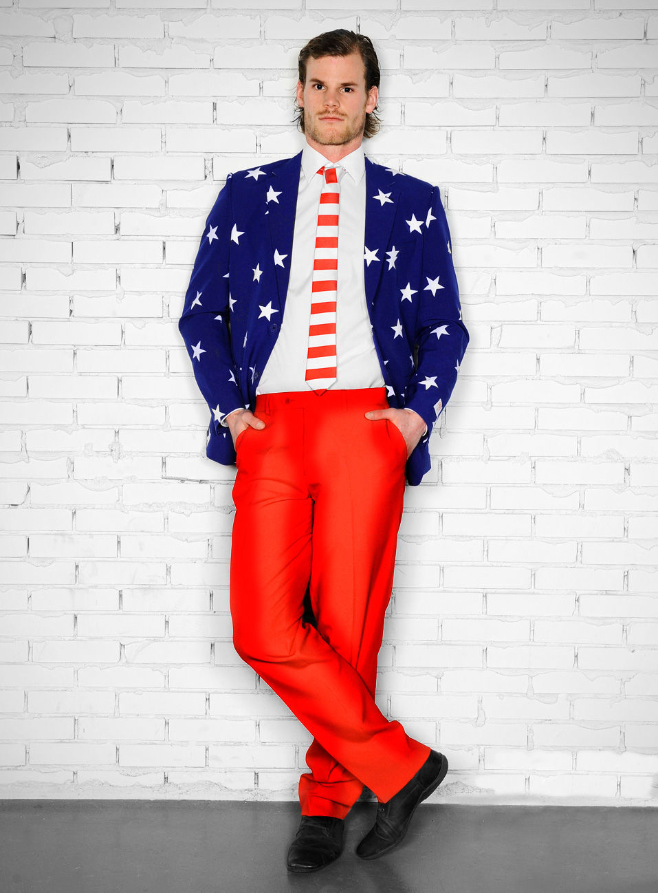 OppoSuits Stars and Stripes Anzug