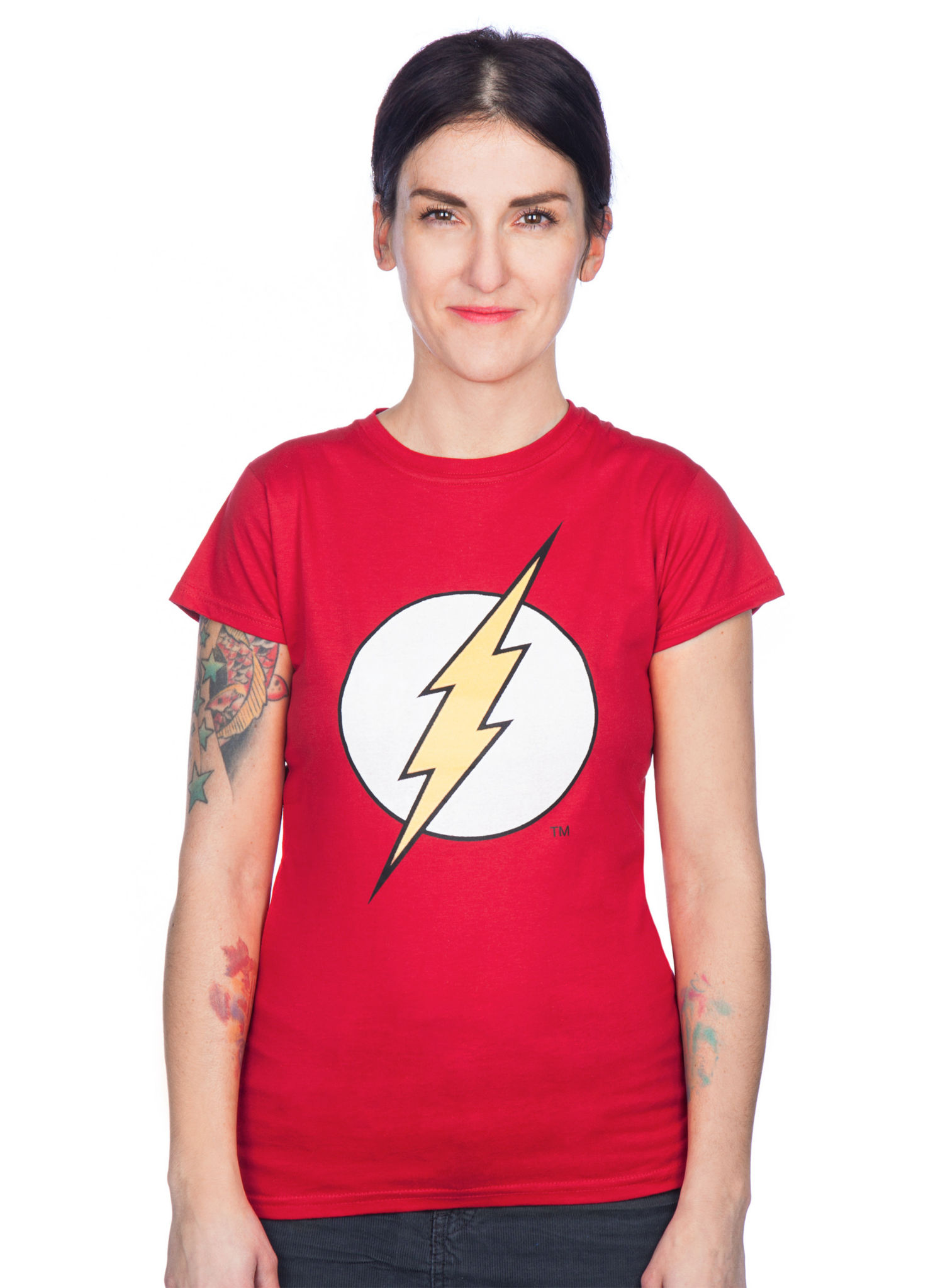 The Flash - Girlie Shirt Emblem