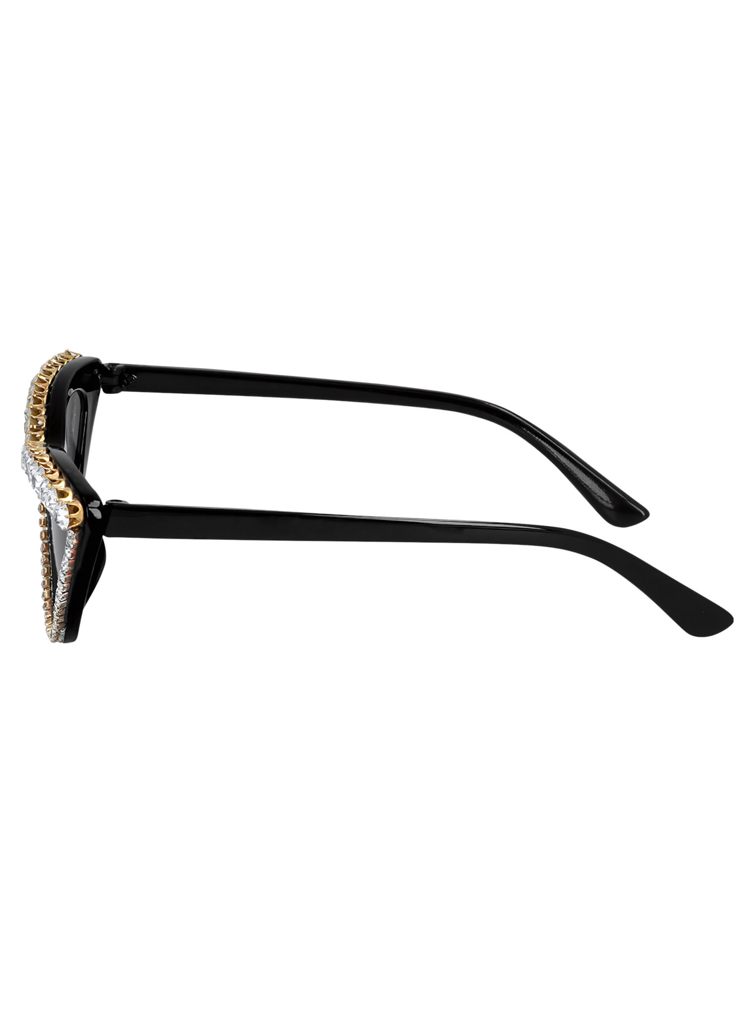 50er Jahre Butterfly Brille mit Strass