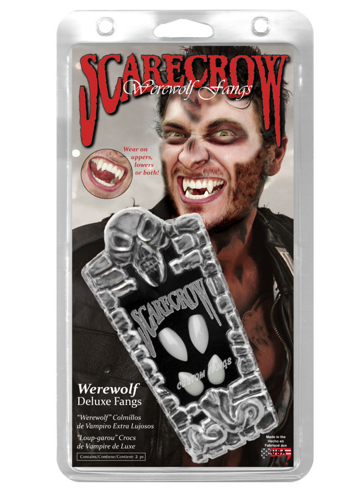Werwolf Zähne (4 Stück)