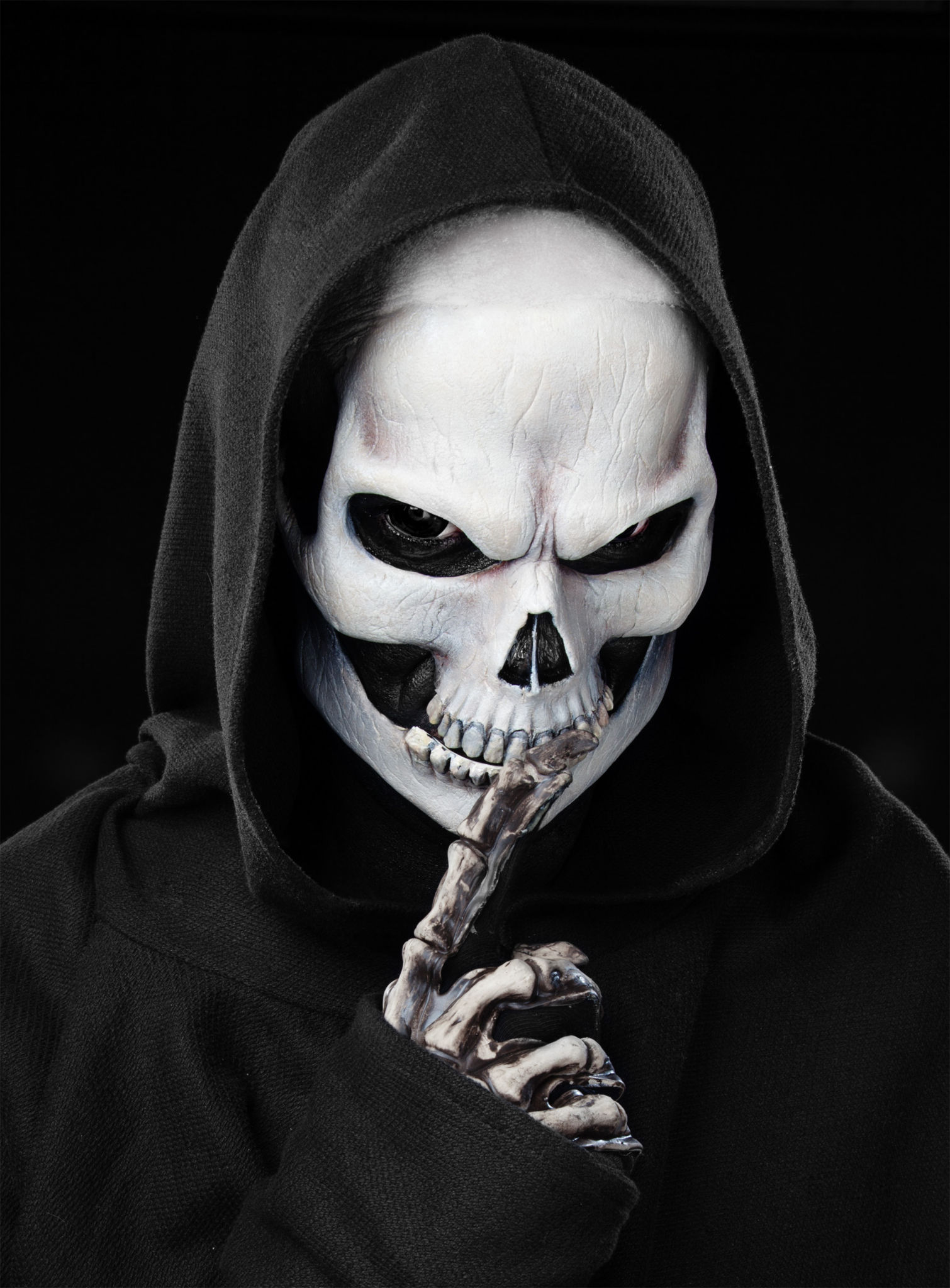 Special FX Totenkopf Maske aus Schaumlatex