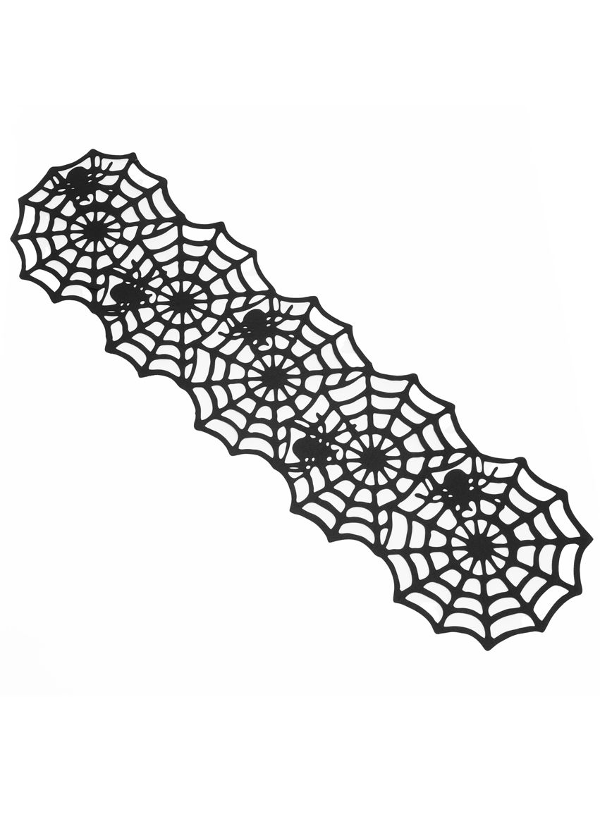 Spinnenweb tafelloper Halloween decoratie