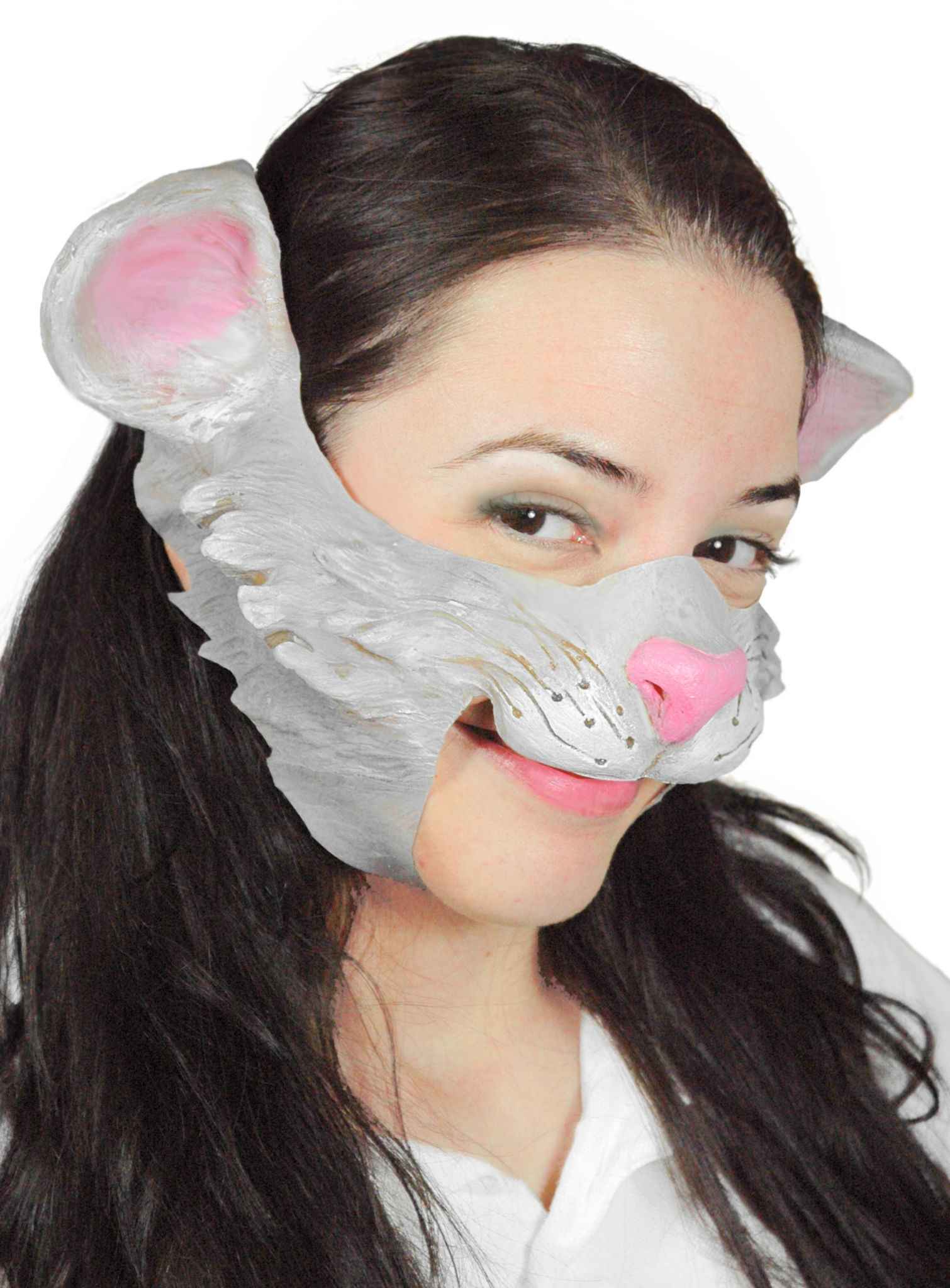 Schmusekatze Maske