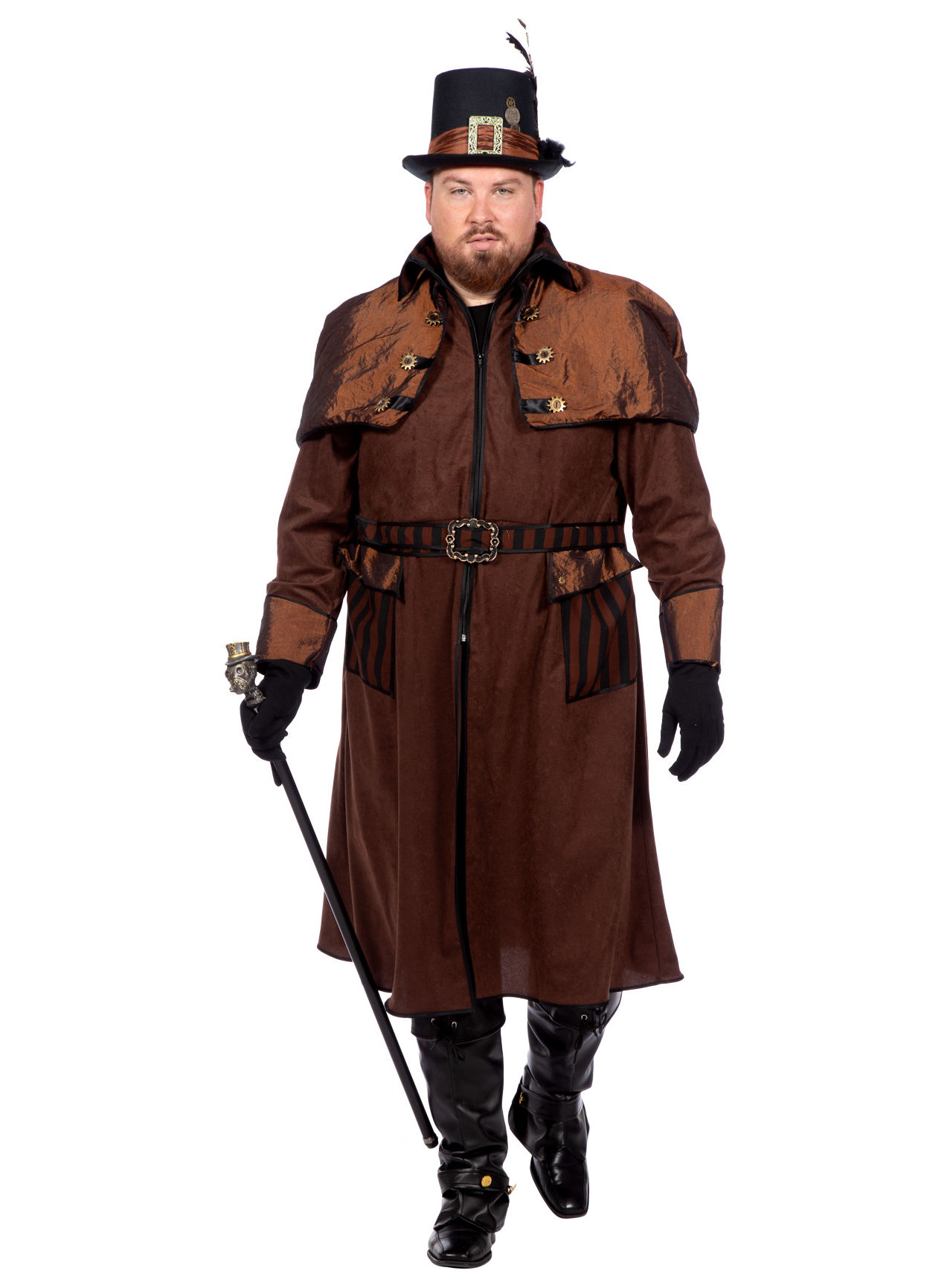 Edle Steampunk Herrenjacke