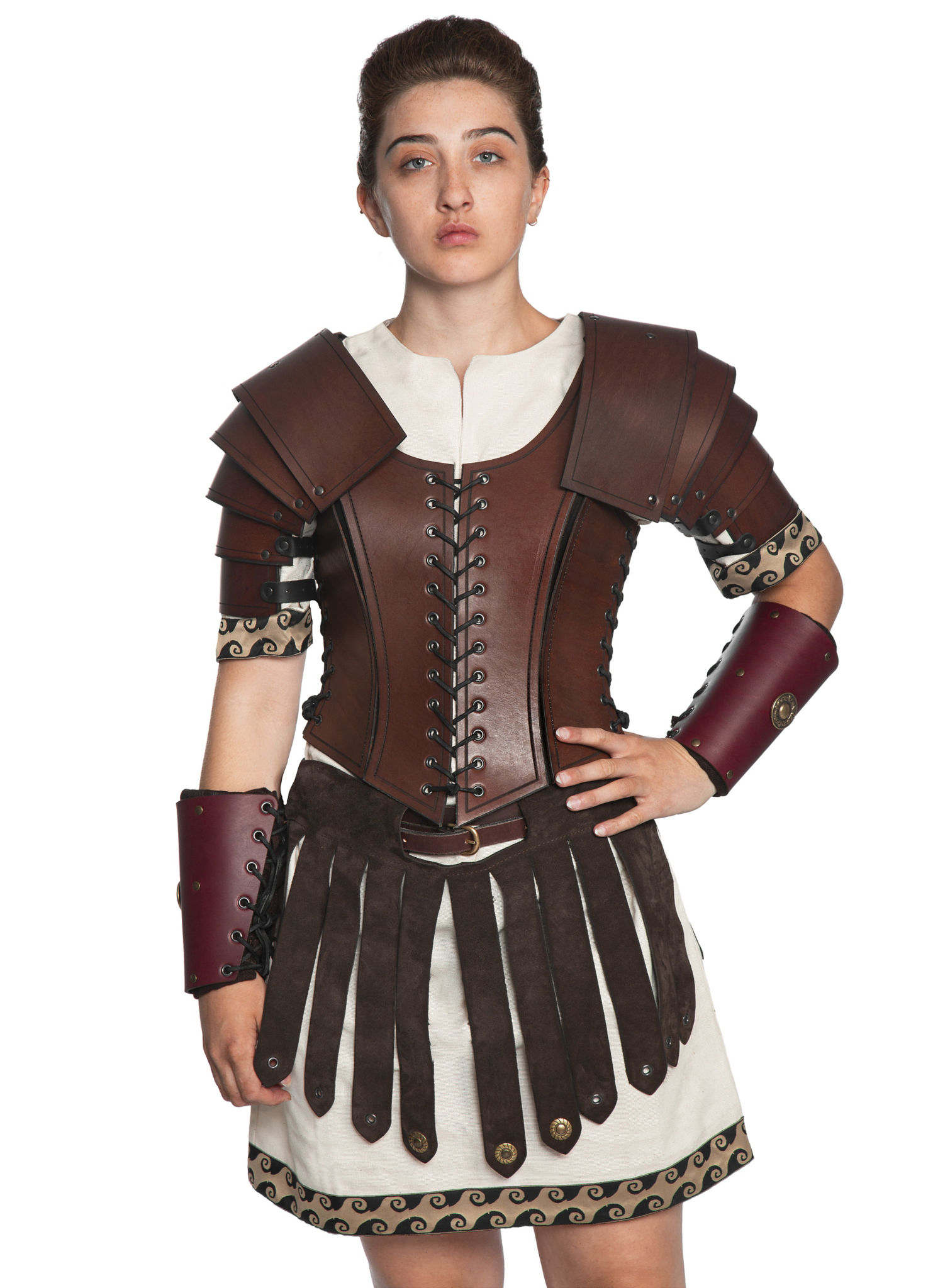 Lederrüstung - Gladiatorin