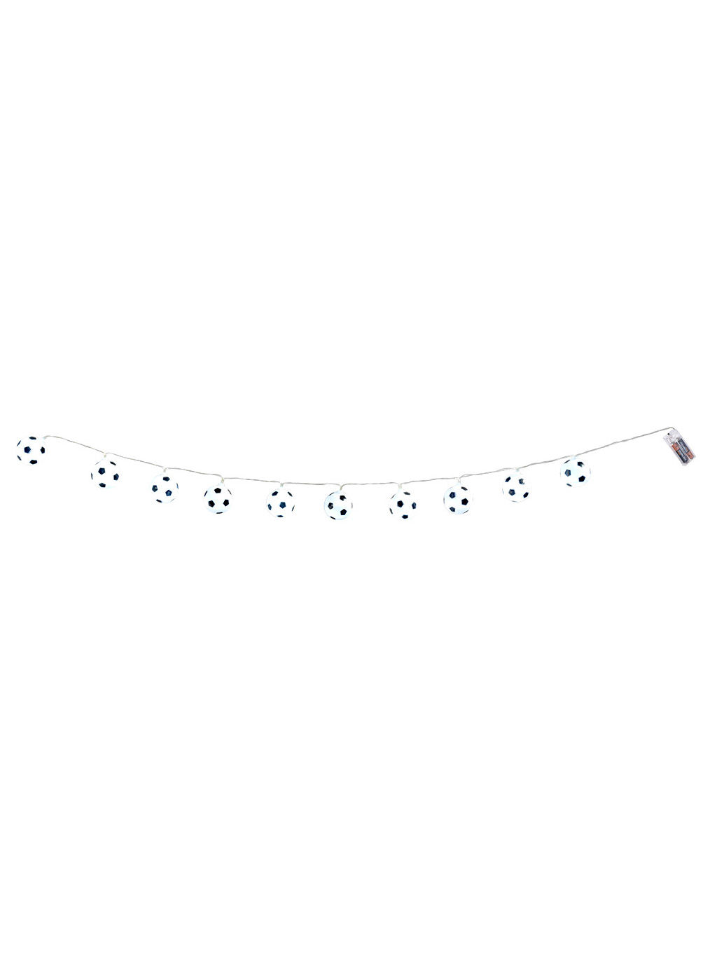 Lichterkette Fußball 140 cm