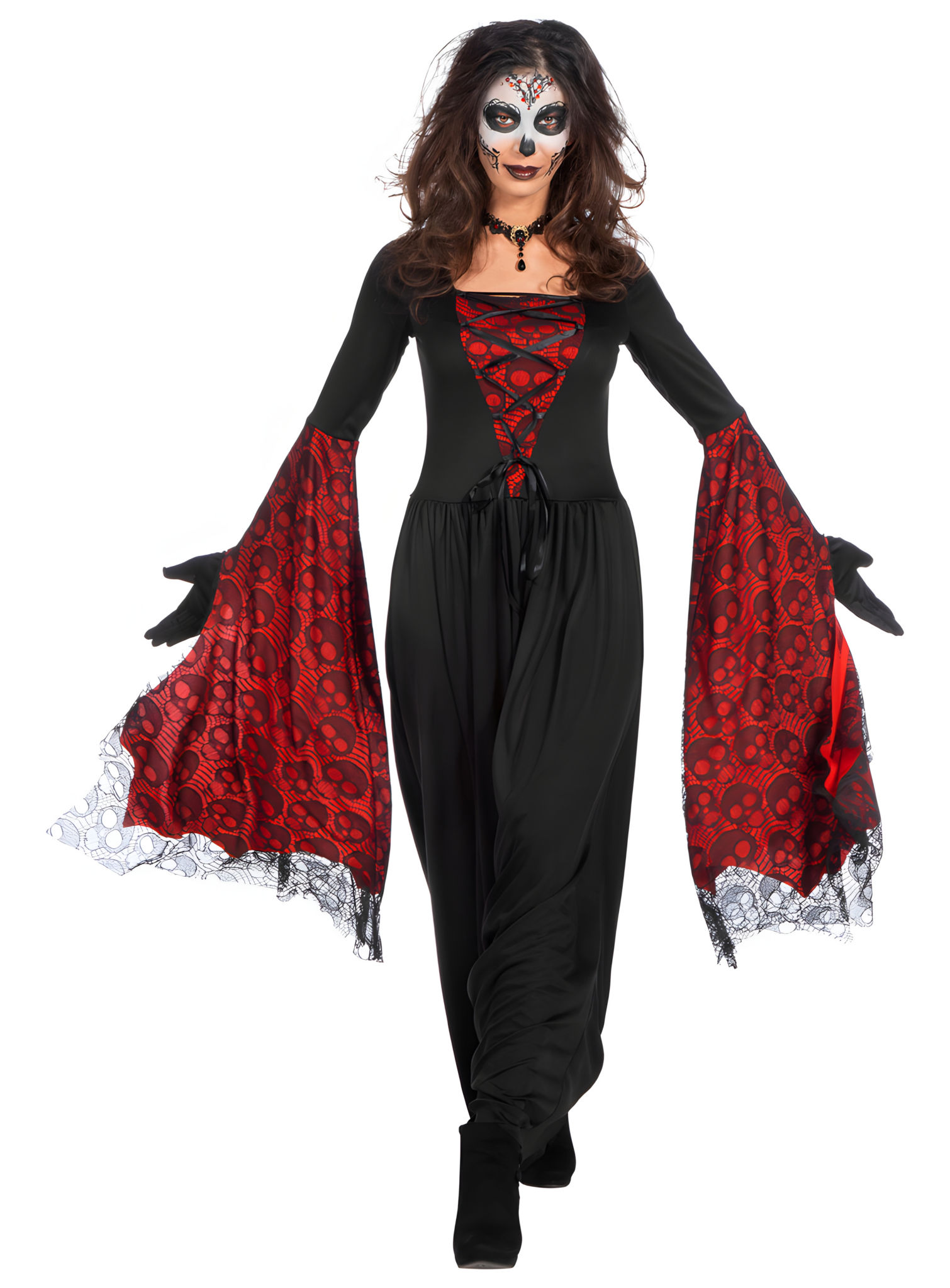 Halloween Fledermauskleid für Damen