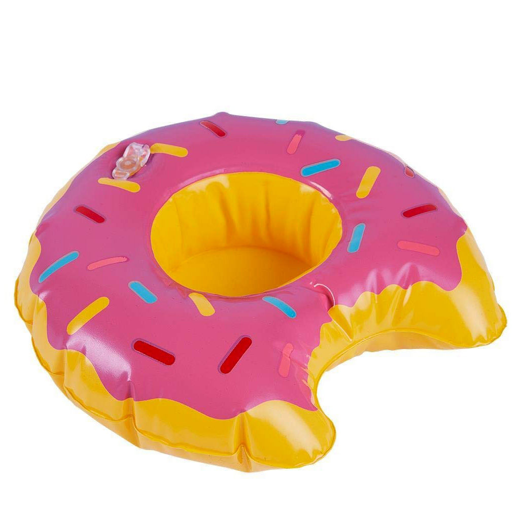 Aufblasbarer Donut Getränkehalter
