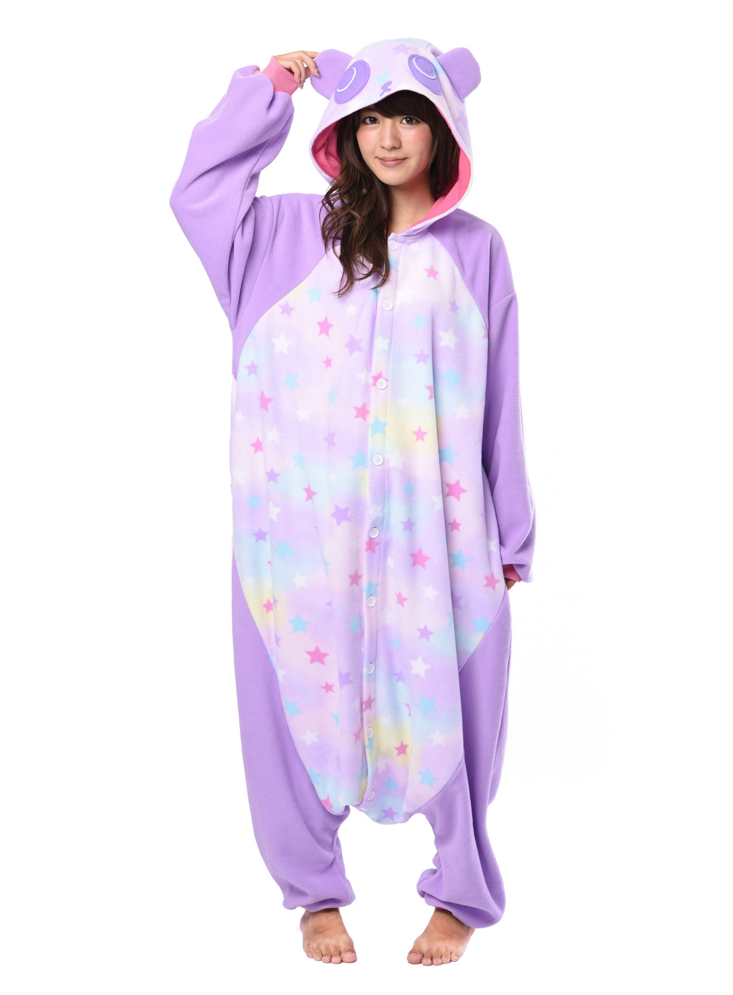 Sternchen Panda Kigurumi Kostüm