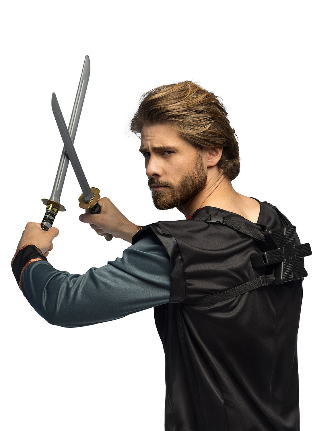 Ninjaschwerter mit Rückenhalter