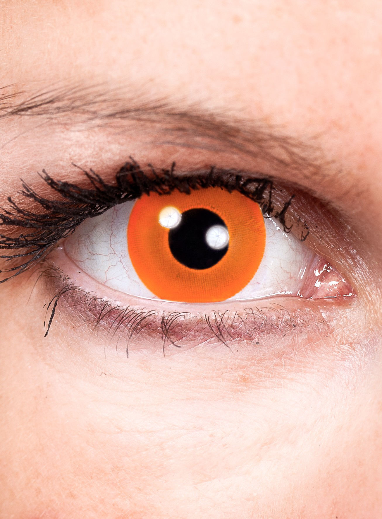 Halloween Orange Kontaktlinsen