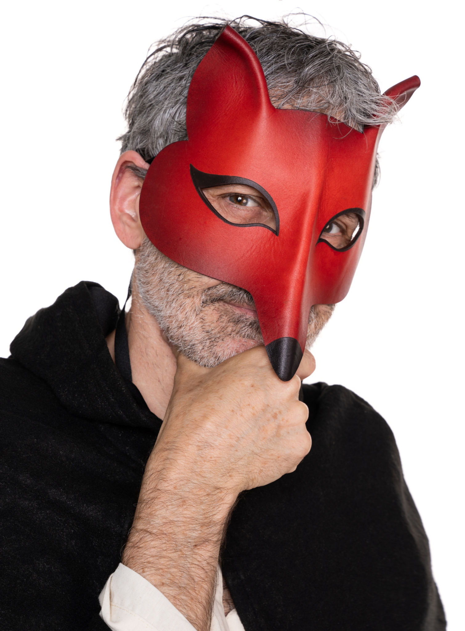 Volpe Femmina de cuoio Venezianische Ledermaske