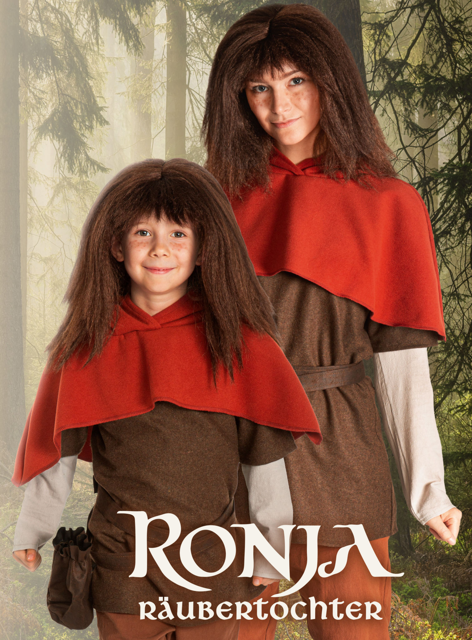 Ronja Räubertochter Perücke