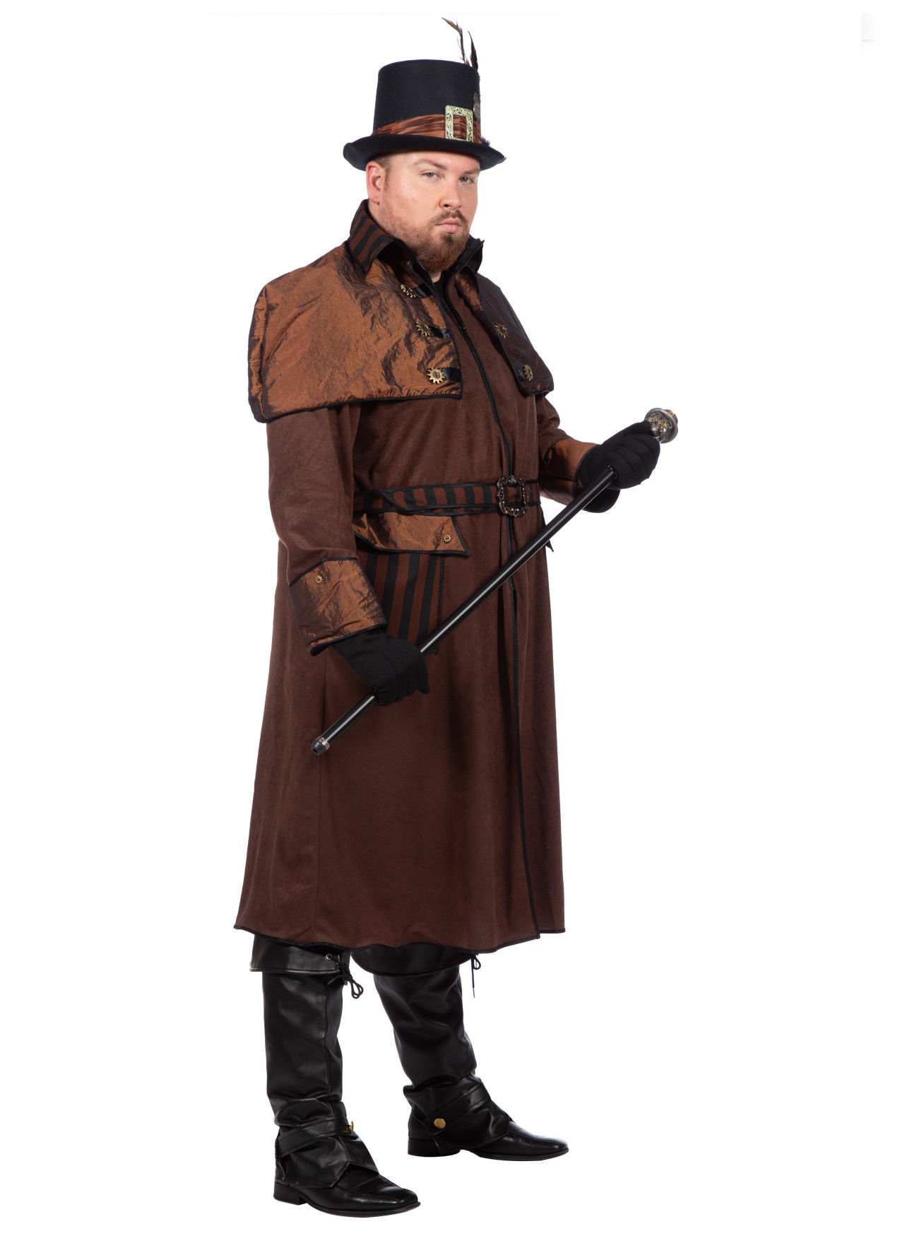 Edle Steampunk Herrenjacke