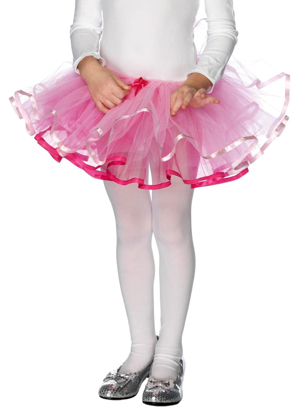 Wende-Tutu für Kinder rosa-pink