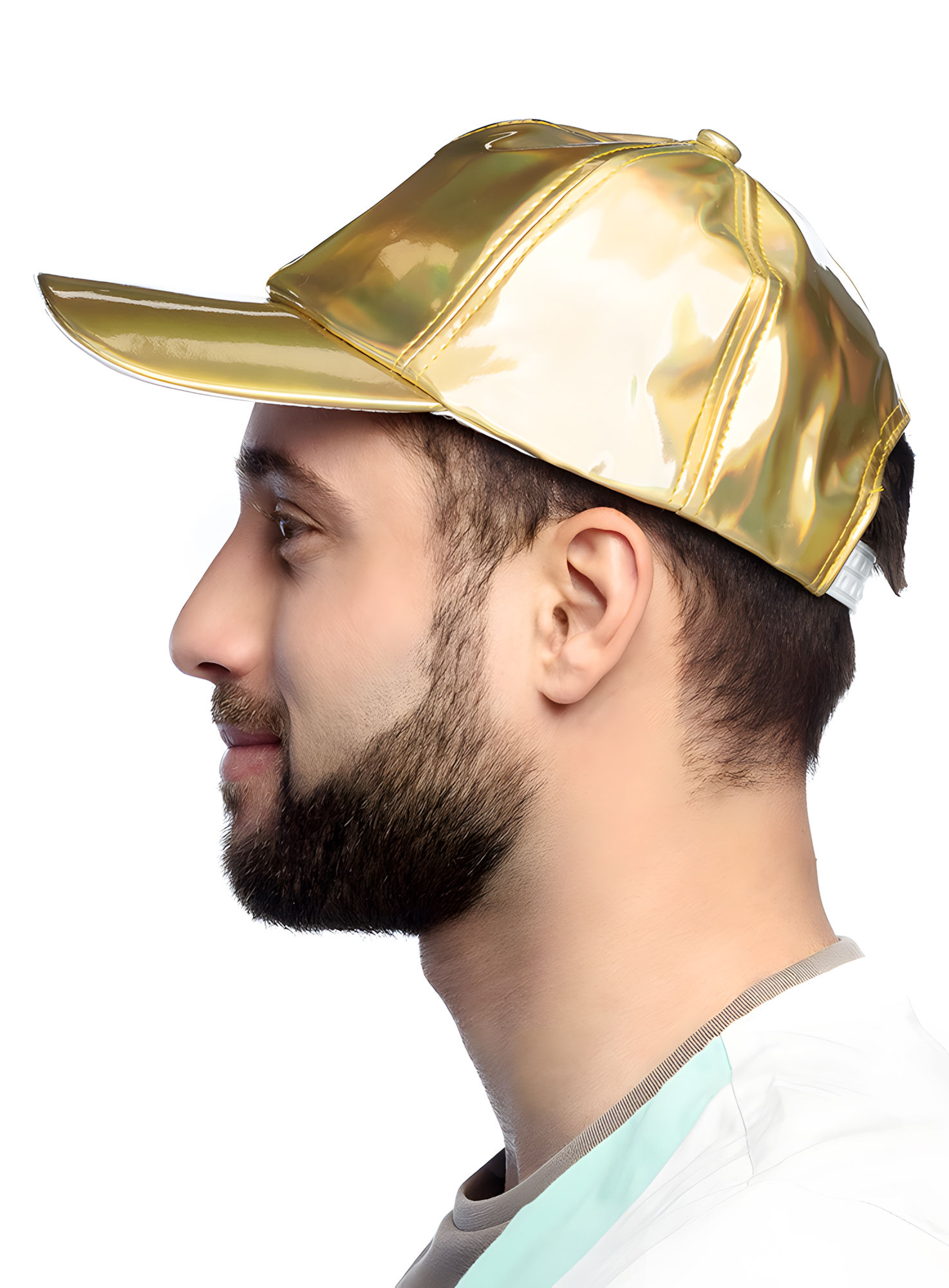 Baseball Cap Holo Gold