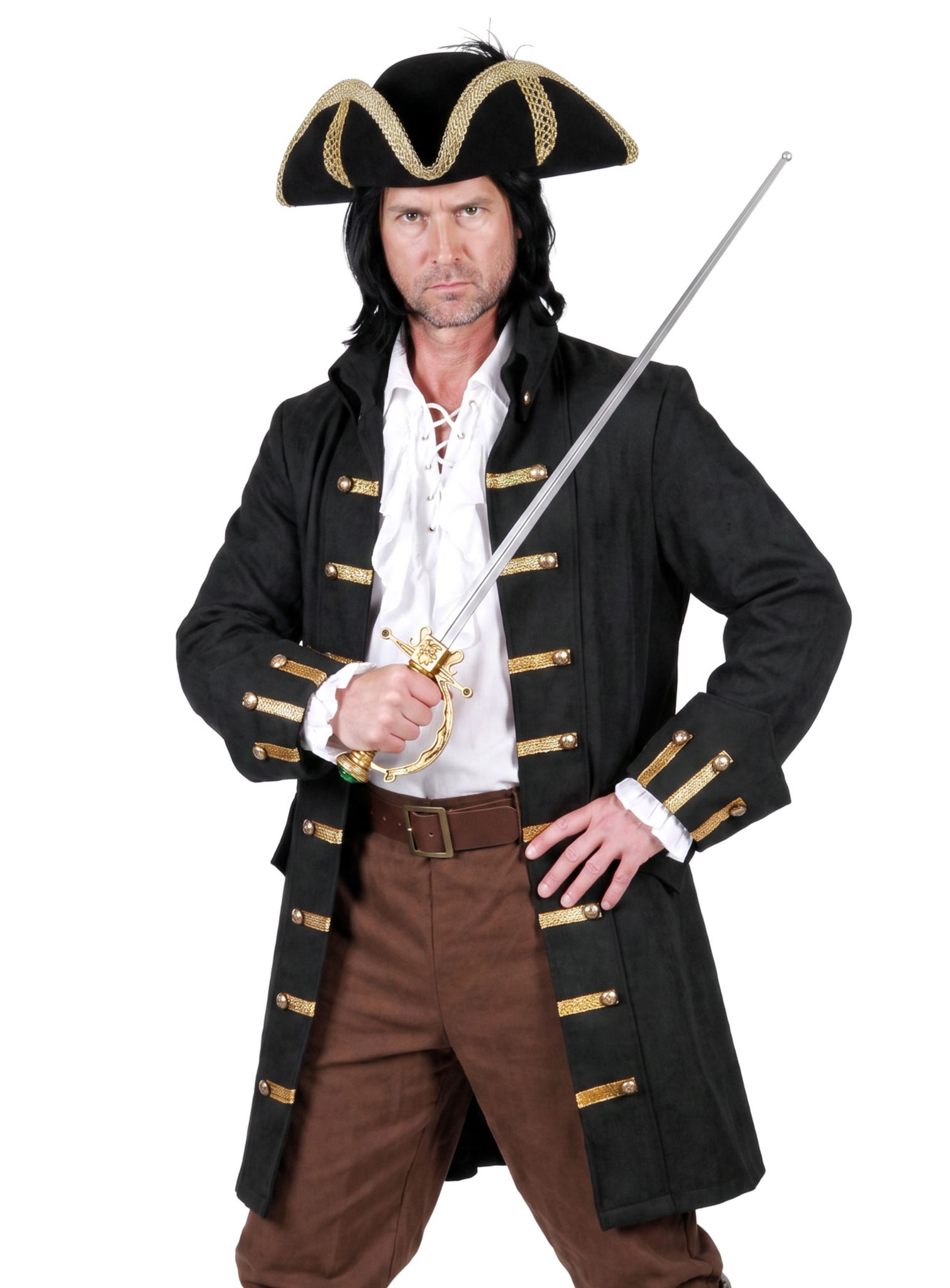Herren Piratenjacke