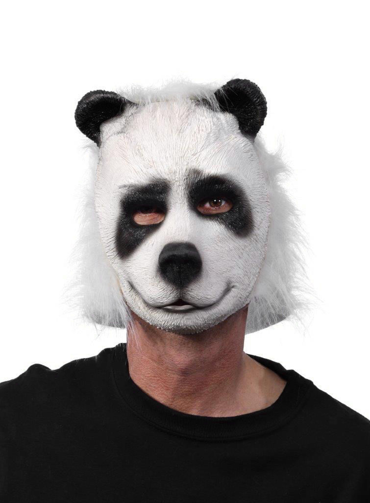 Pluizige Panda Masker