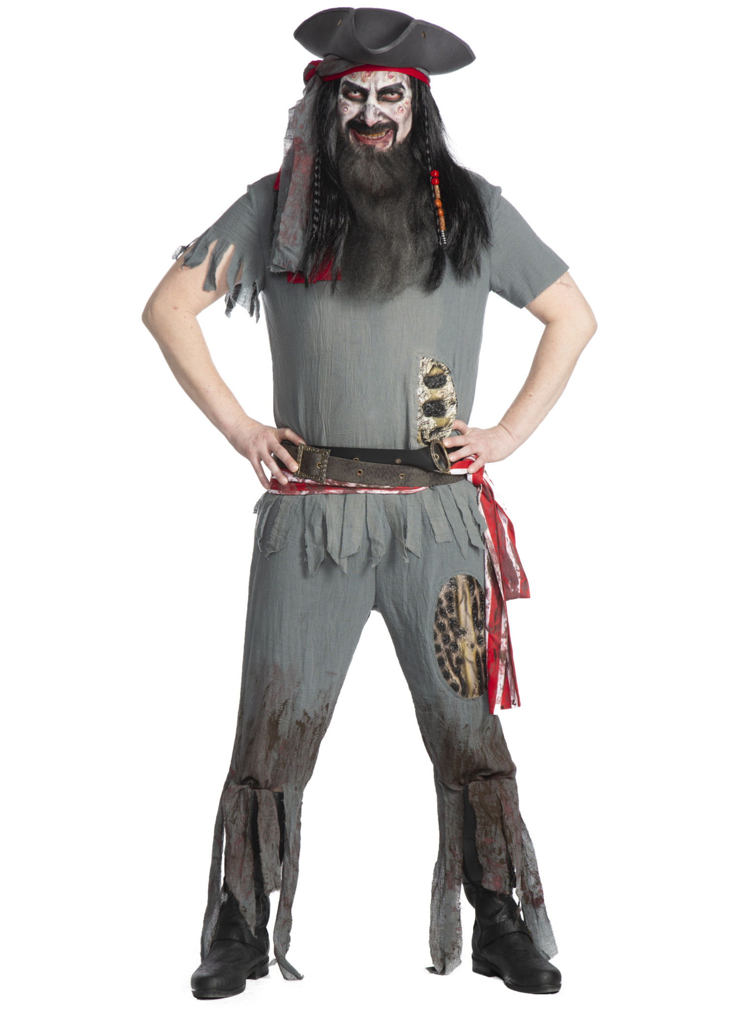 Zombie Pirat Kostüm