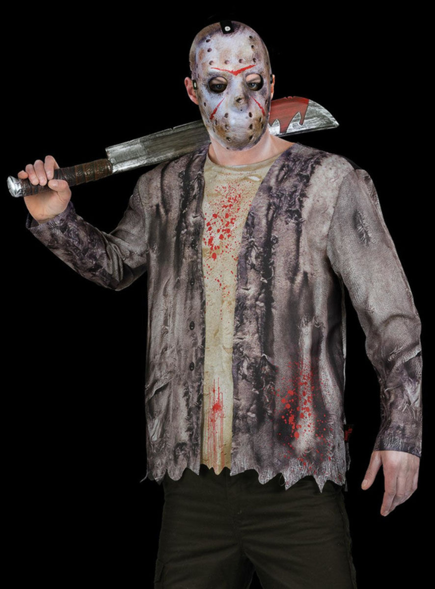 Jason Vorhees Maske & Machete